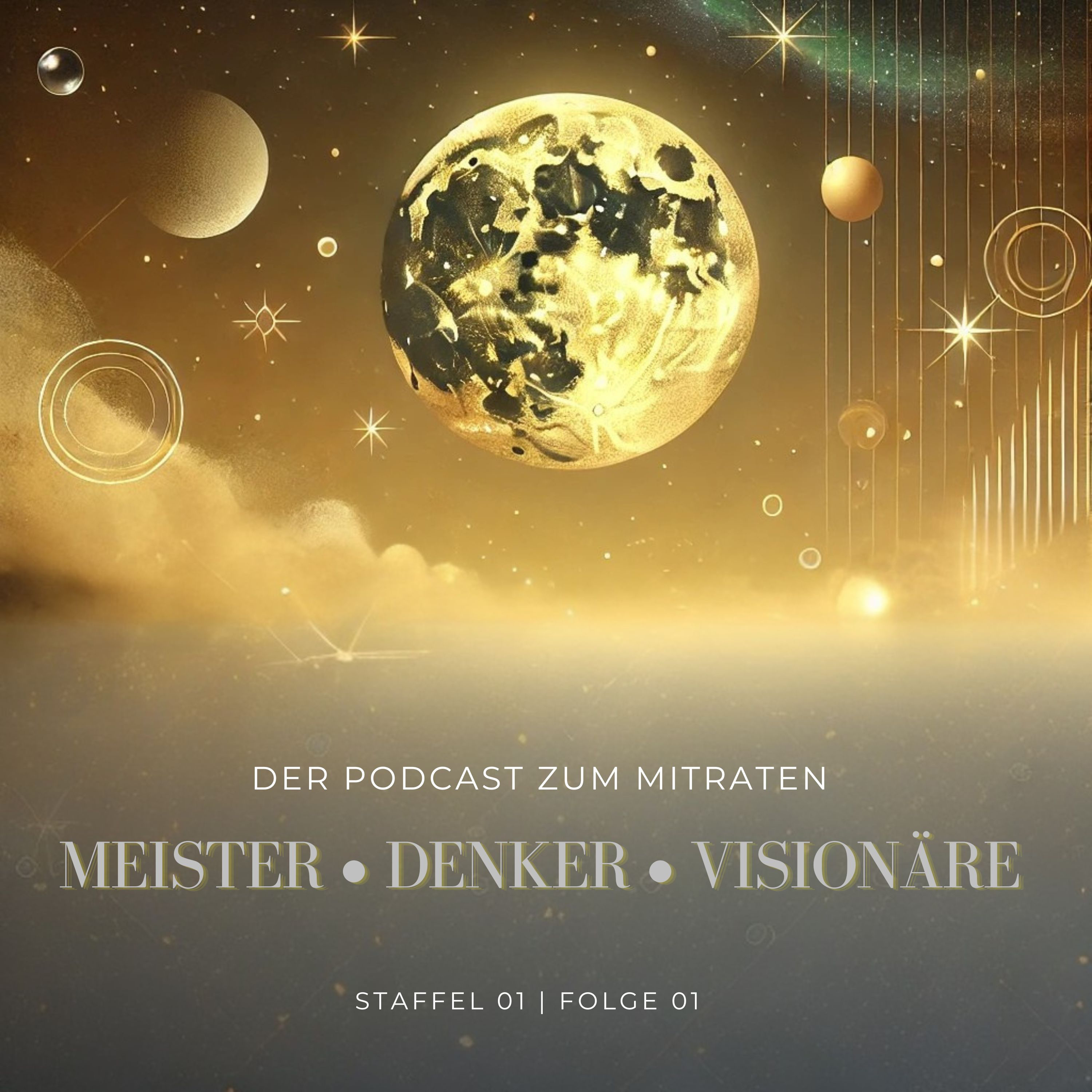 Meister • Denker • Visionäre -Der Podcast zum Mitraten podcast artwork