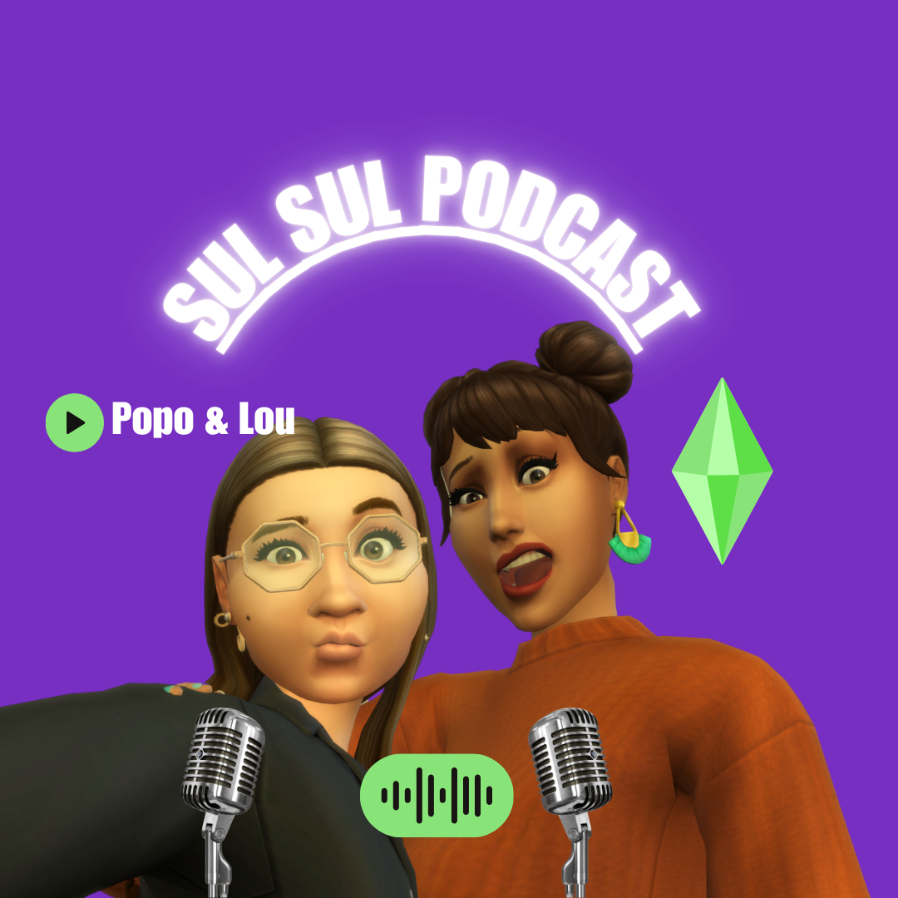 Sul Sul podcast 🎙️🧡🖤 podcast artwork