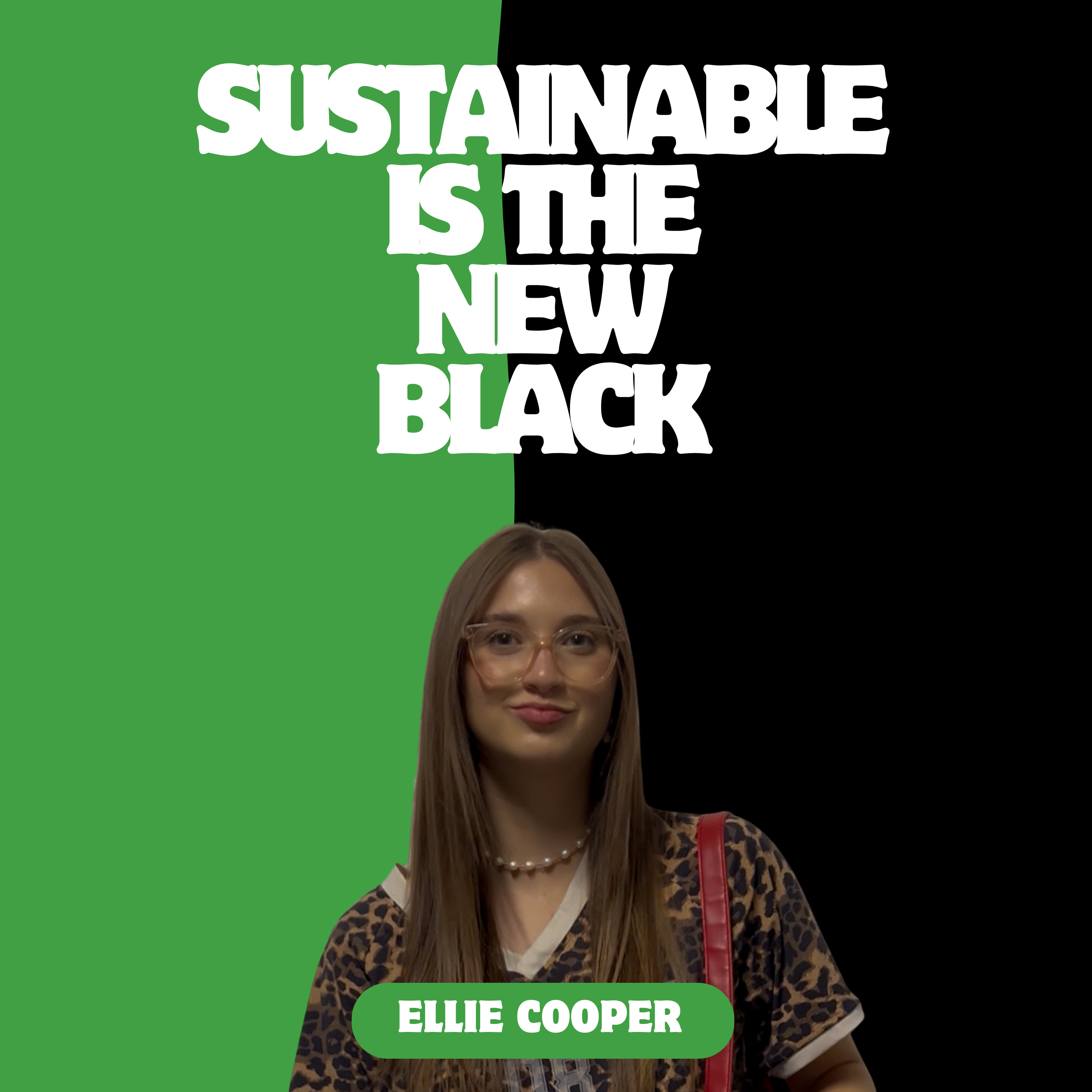 Sustainable is the New Black podcast artwork