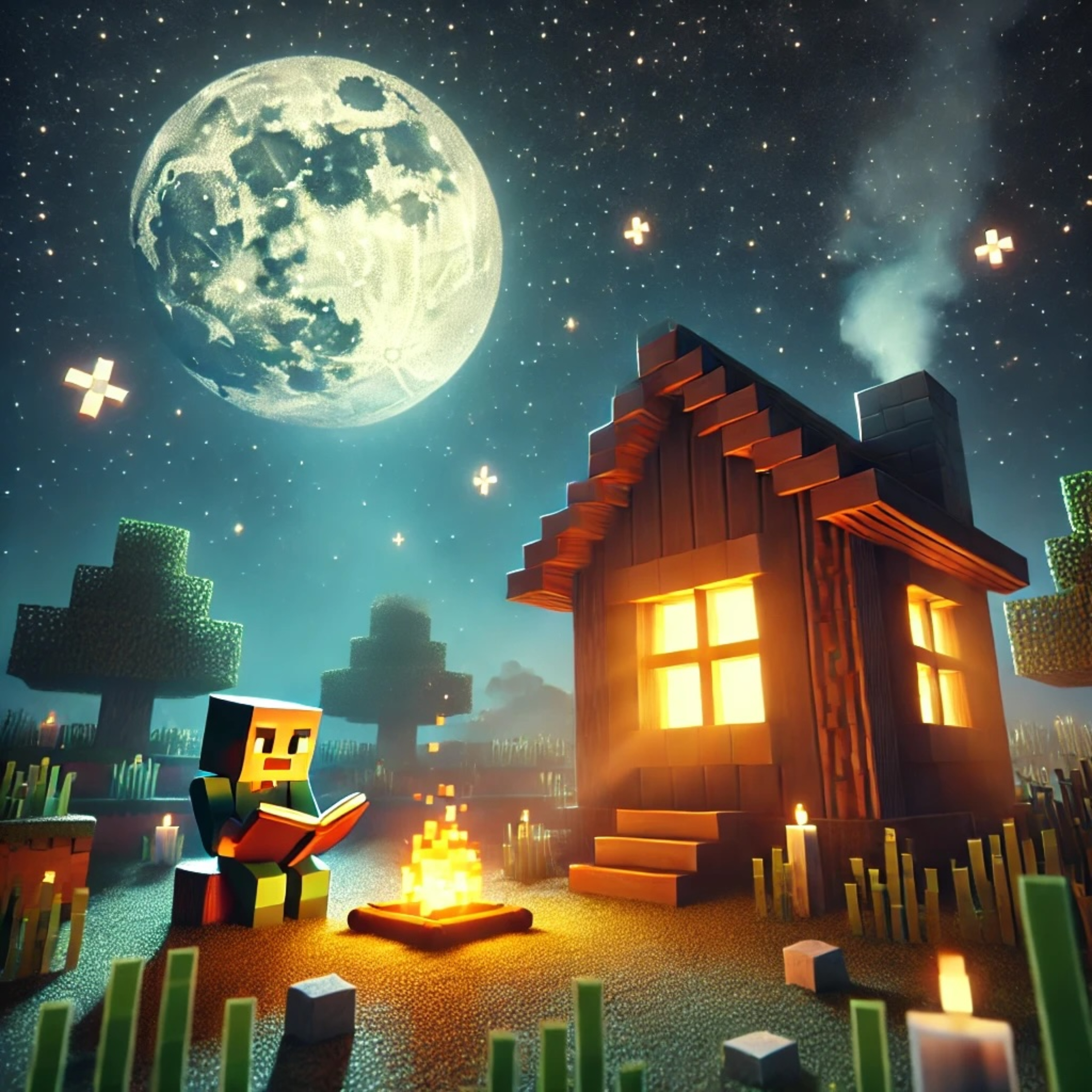 Minecraft příběhy na dobrou noc