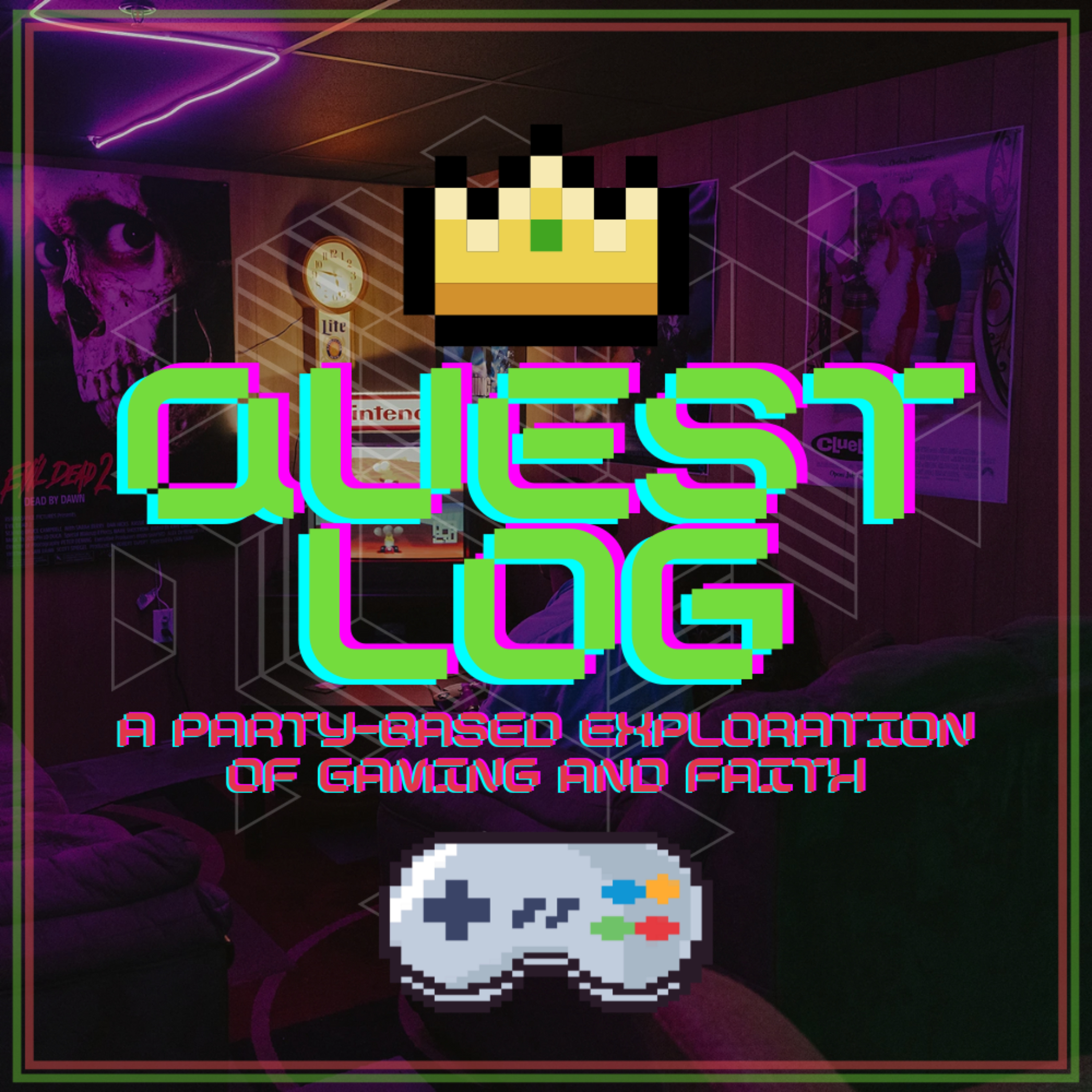 Quest Log: A Party-Based Exploration of Gaming and Faith Artwork