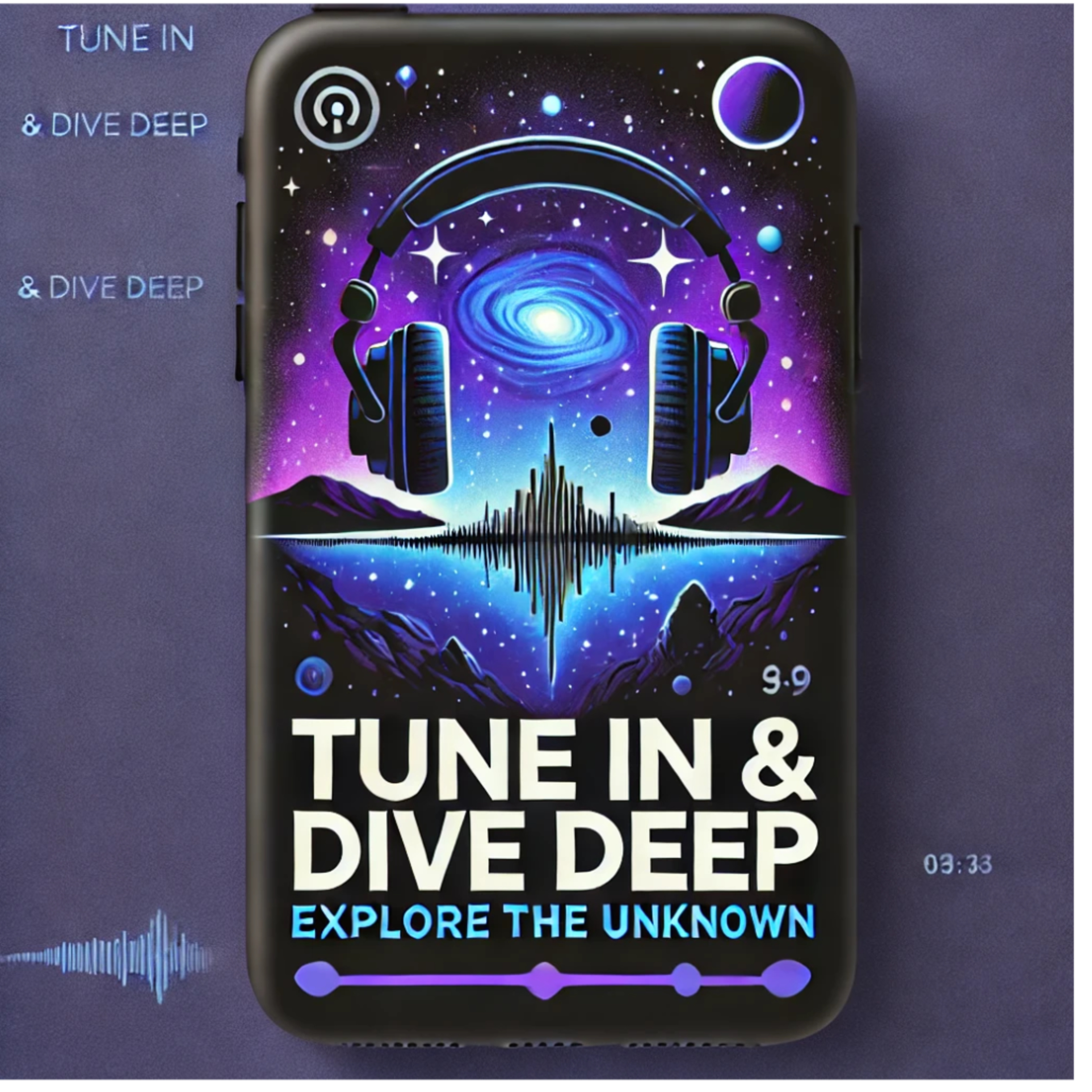 Tune in and Dive Deep 🎙🎧 podcast artwork