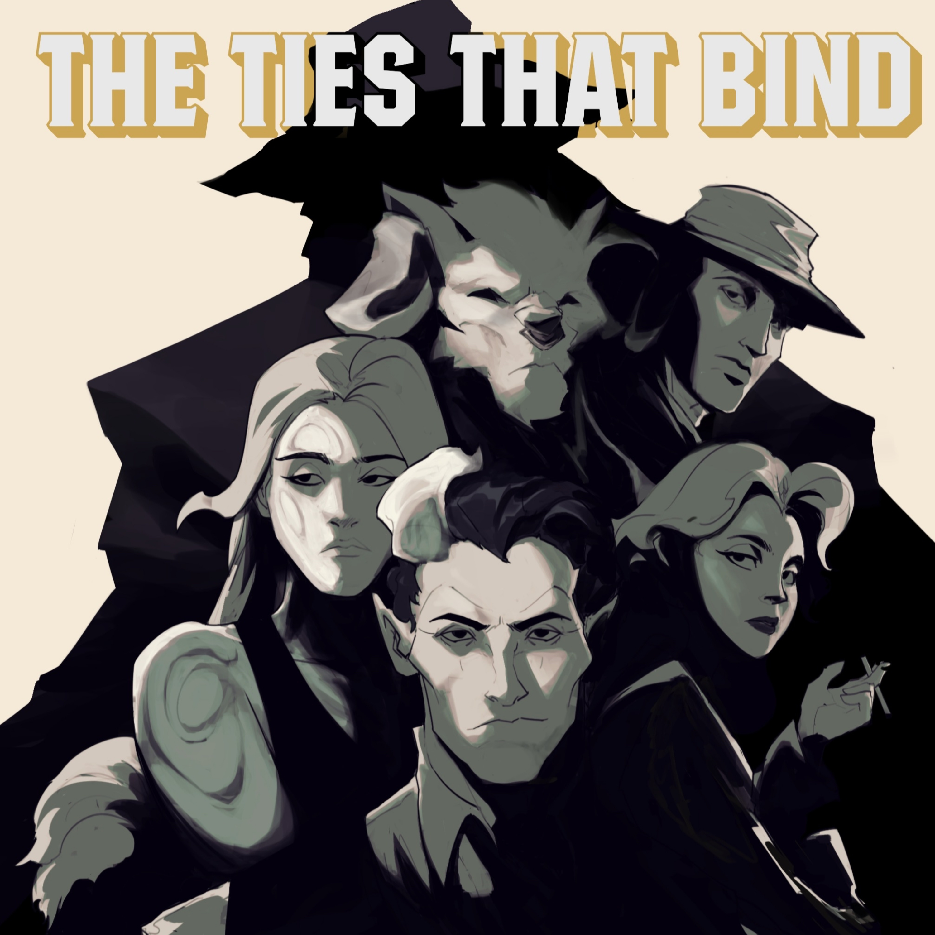 MythCraft The Podcast: The Ties that Bind - TTRPG Narrative Actual Play Artwork