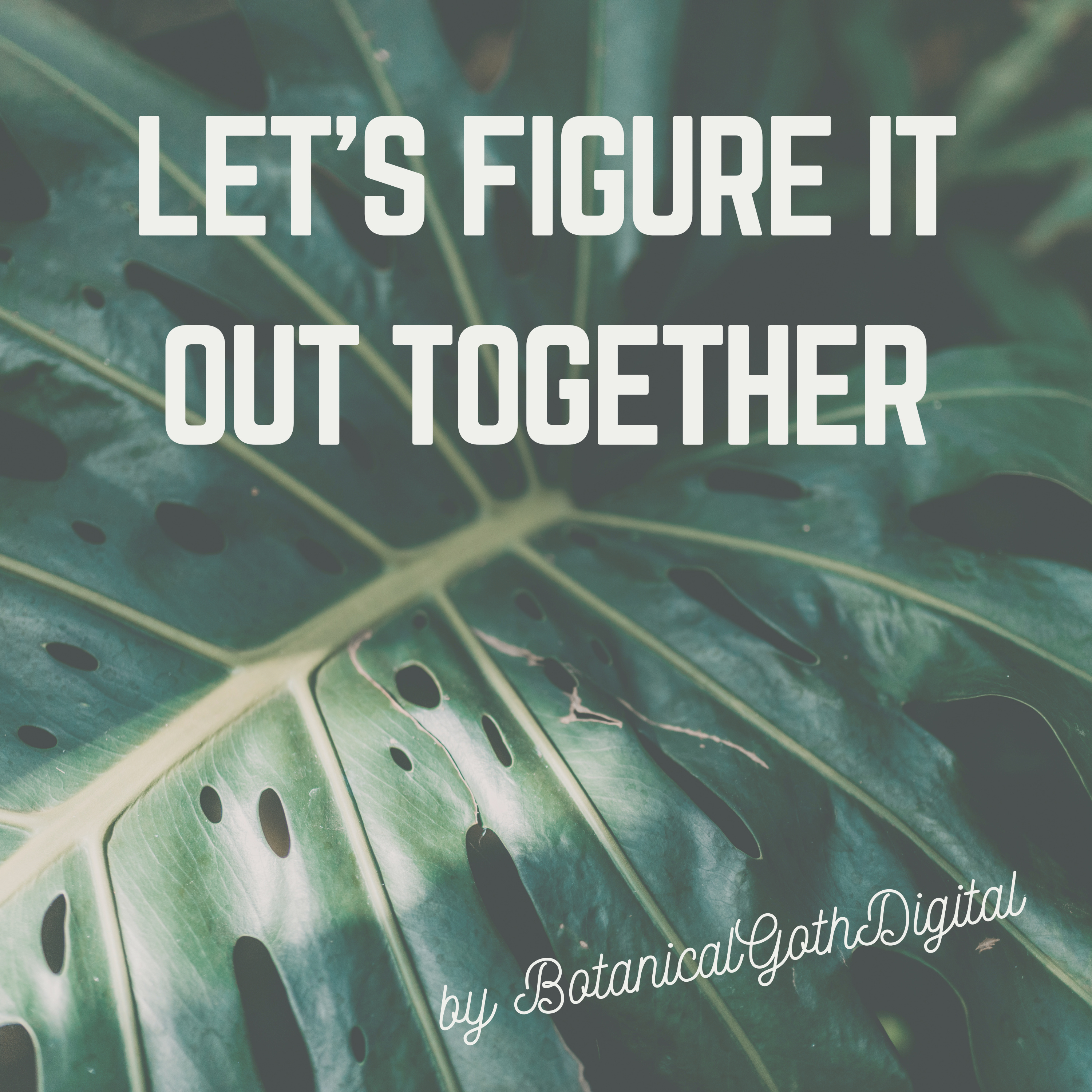 Let's Figure it out Together