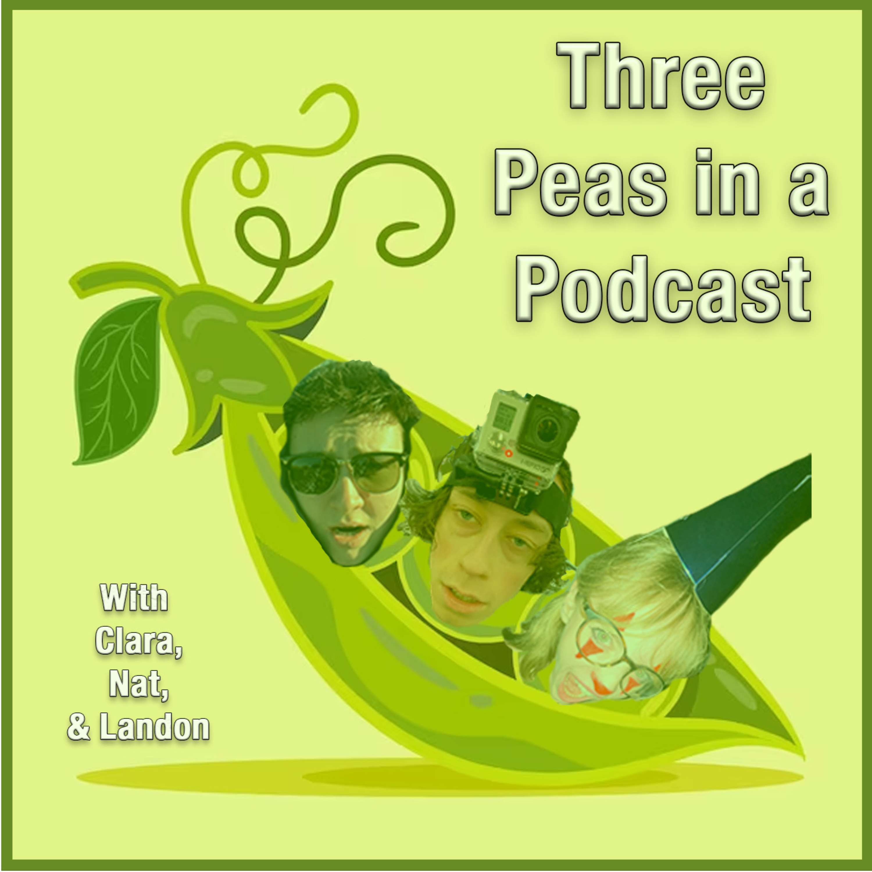 Three Peas in a Podcast podcast artwork