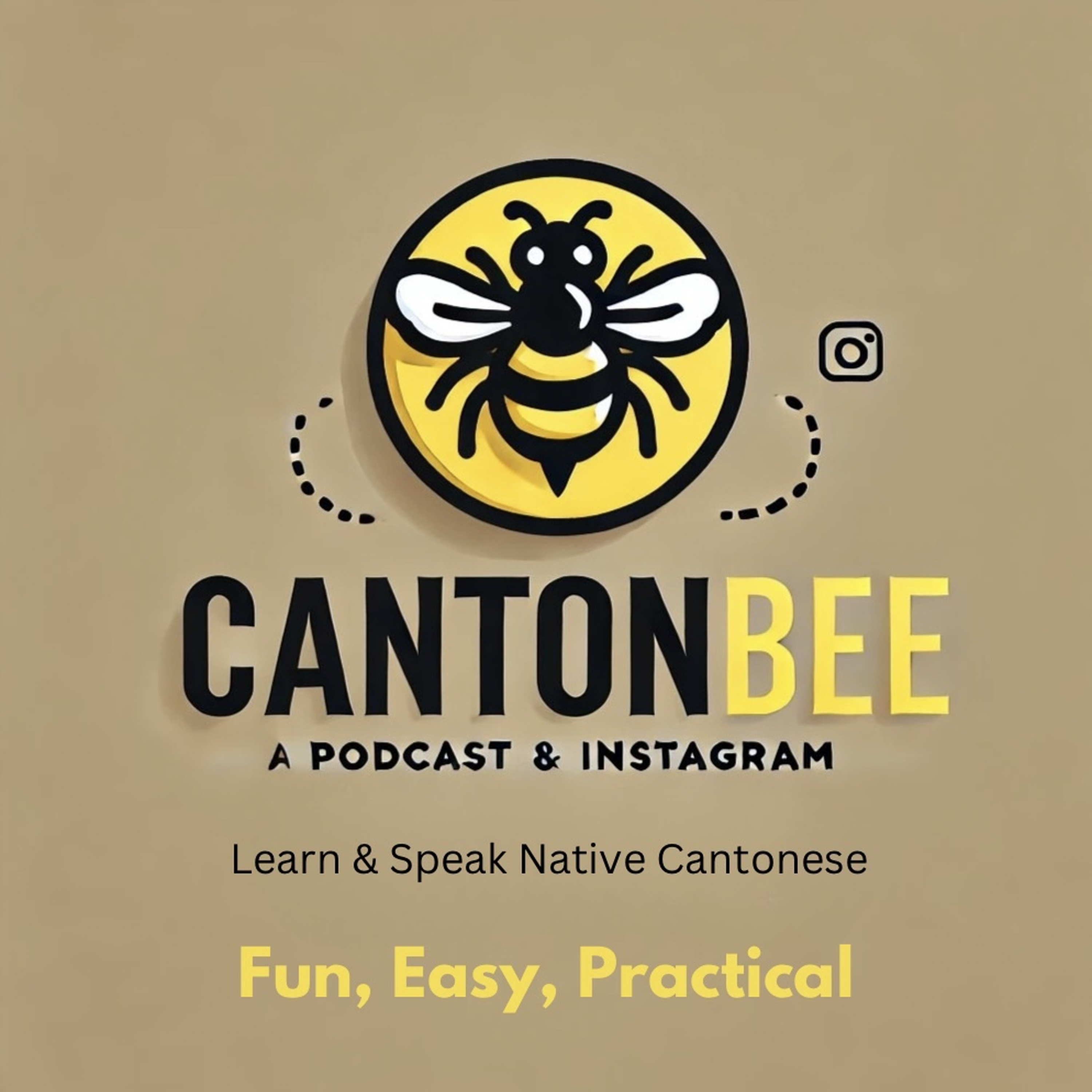 🎙️ CantonBee – Your Buzz for Learning Cantonese & Hong Kong culture! 🇭🇰✨🐝 podcast artwork