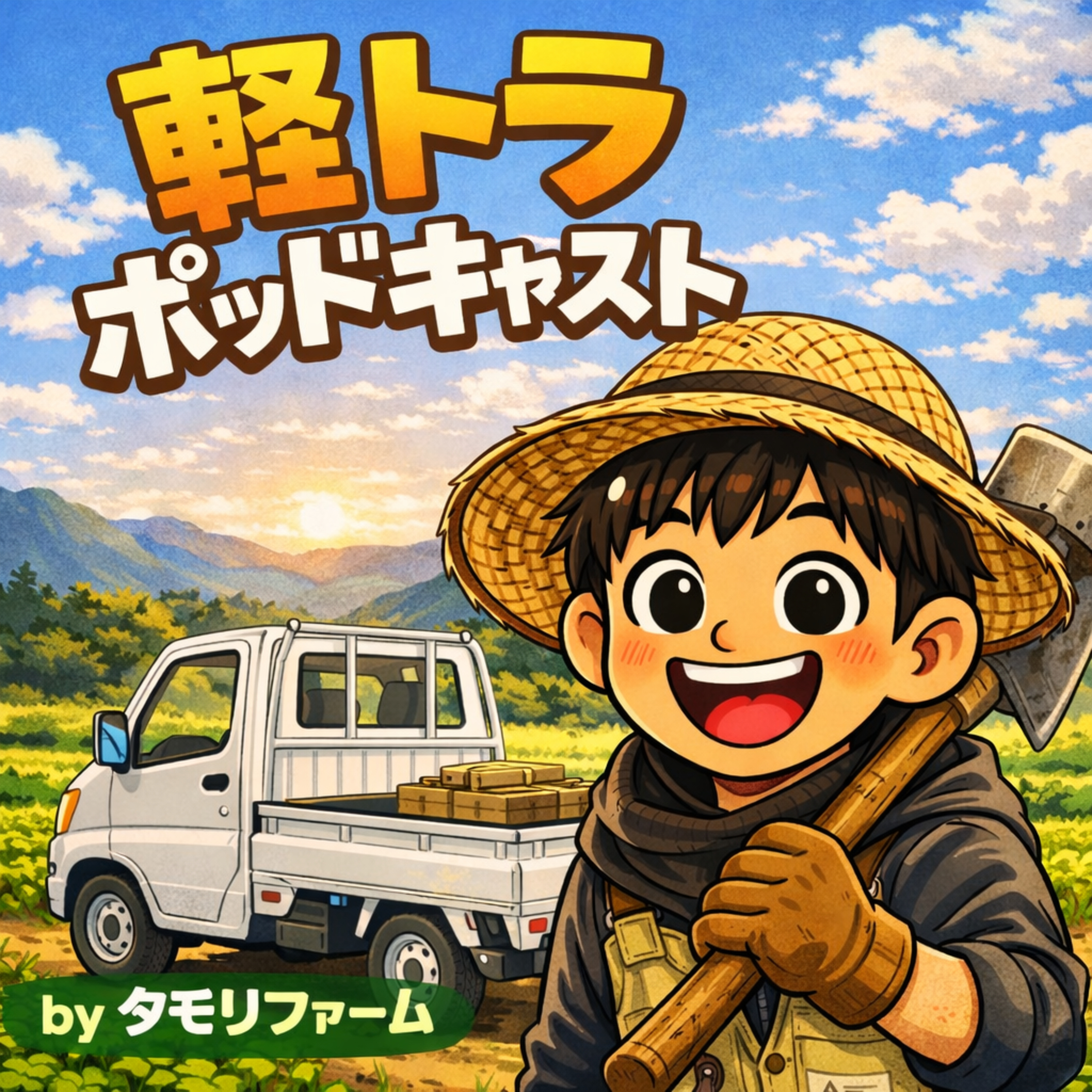 軽トラポッドキャスト by タモリファーム― 畑と暮らしの現場から ― podcast artwork