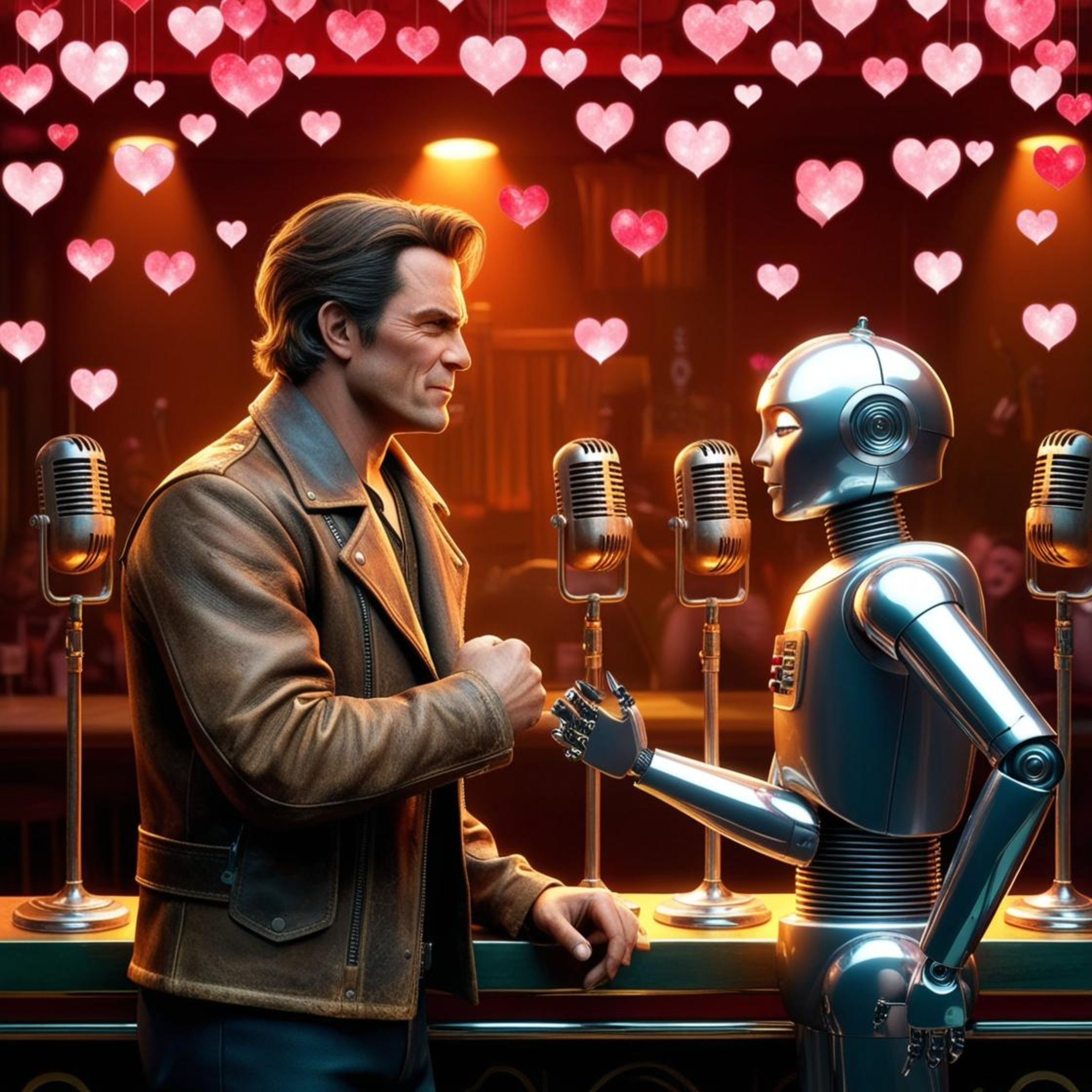 I to AI podcast artwork