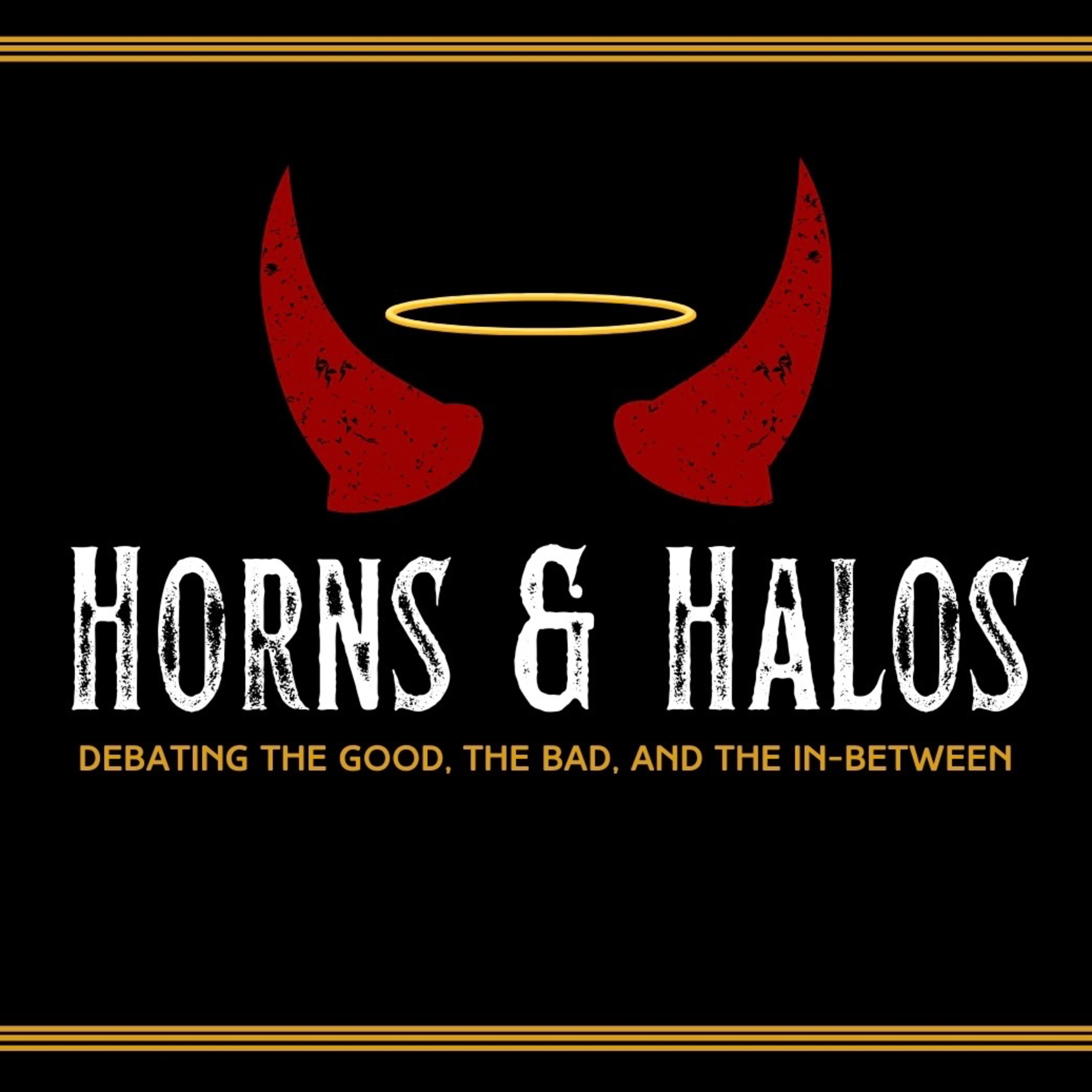 Horns & Halos podcast artwork