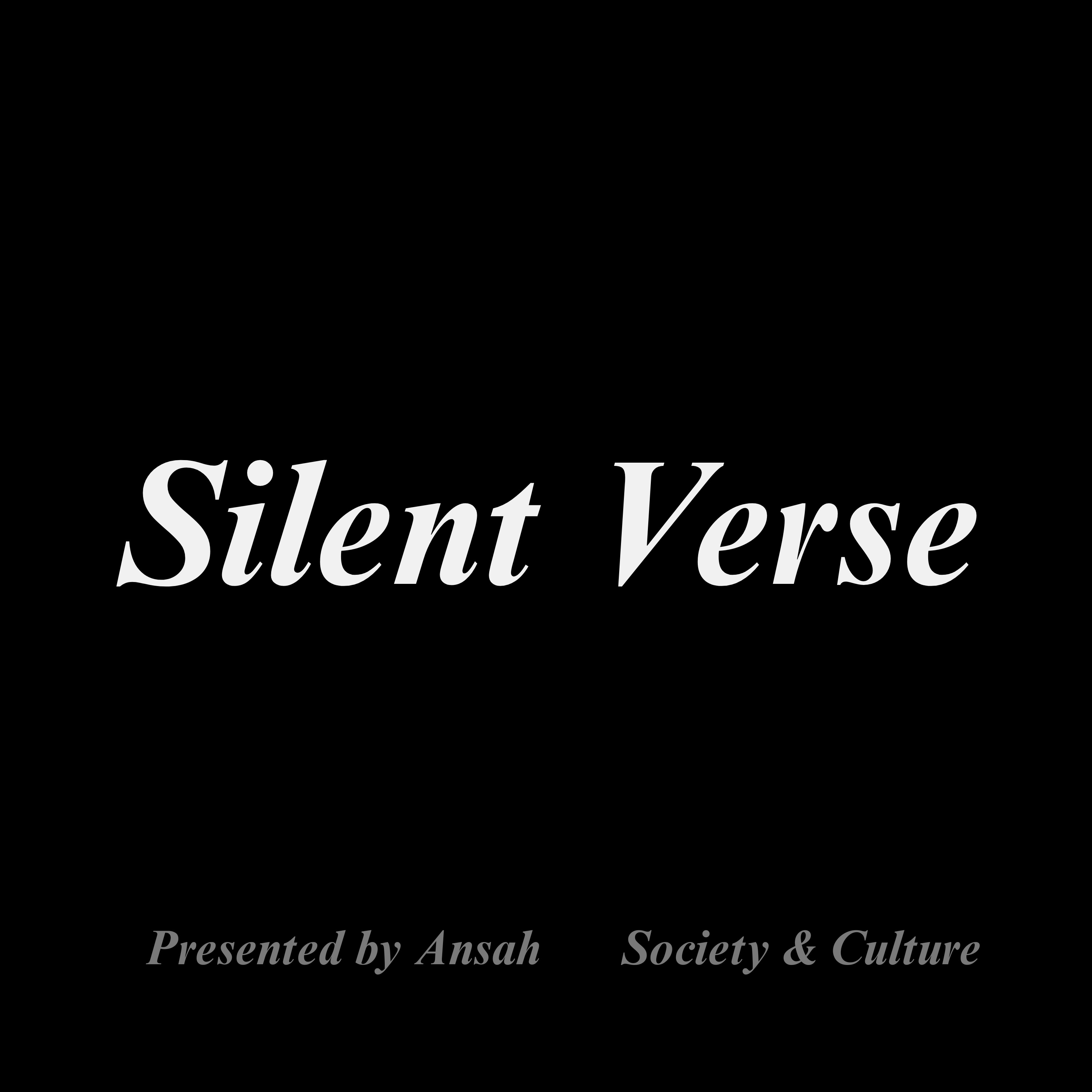 Silent Verse podcast website