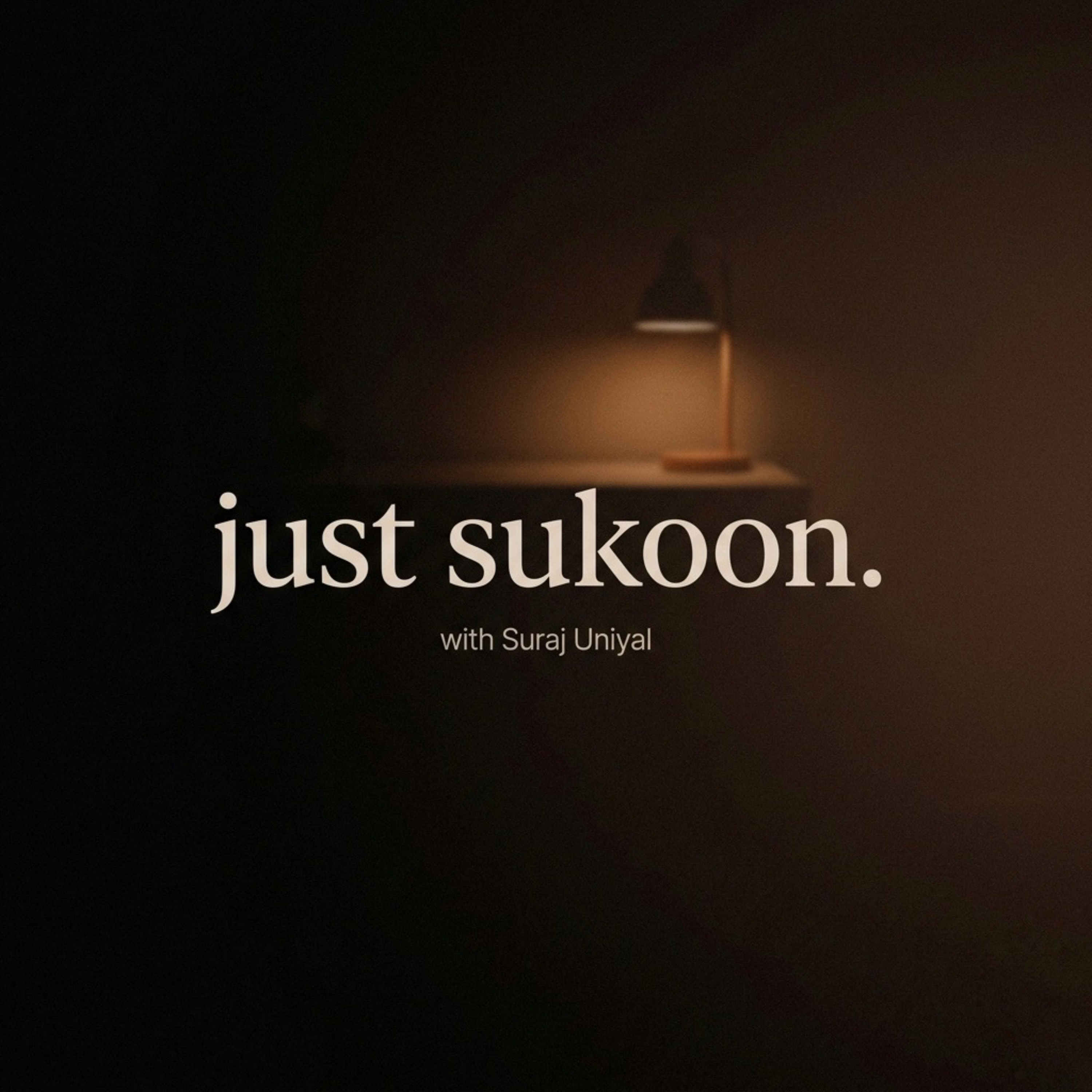 just sukoon. podcast artwork