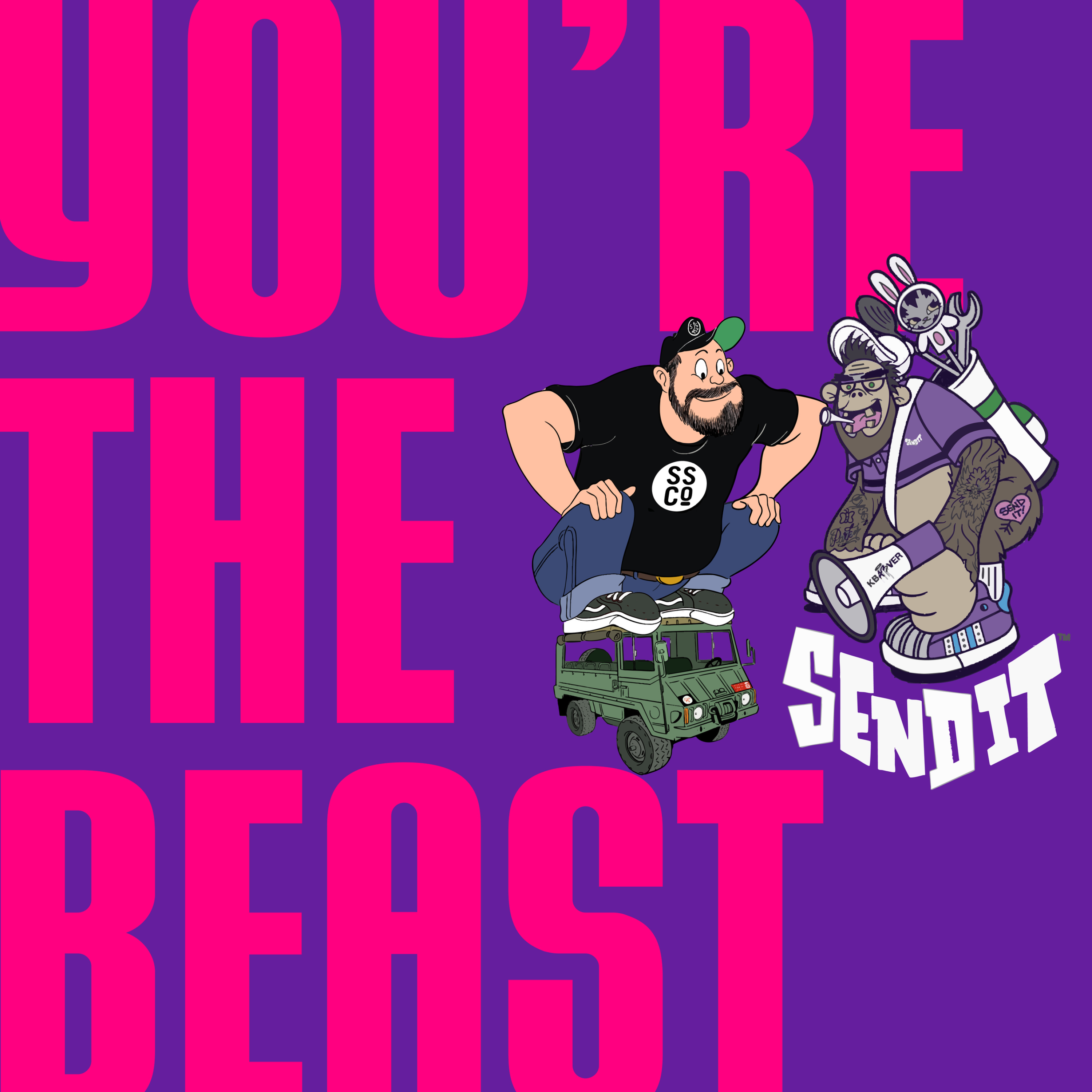 You're the BEAST - With Jarod DeAnda and Keith Saarloos podcast artwork