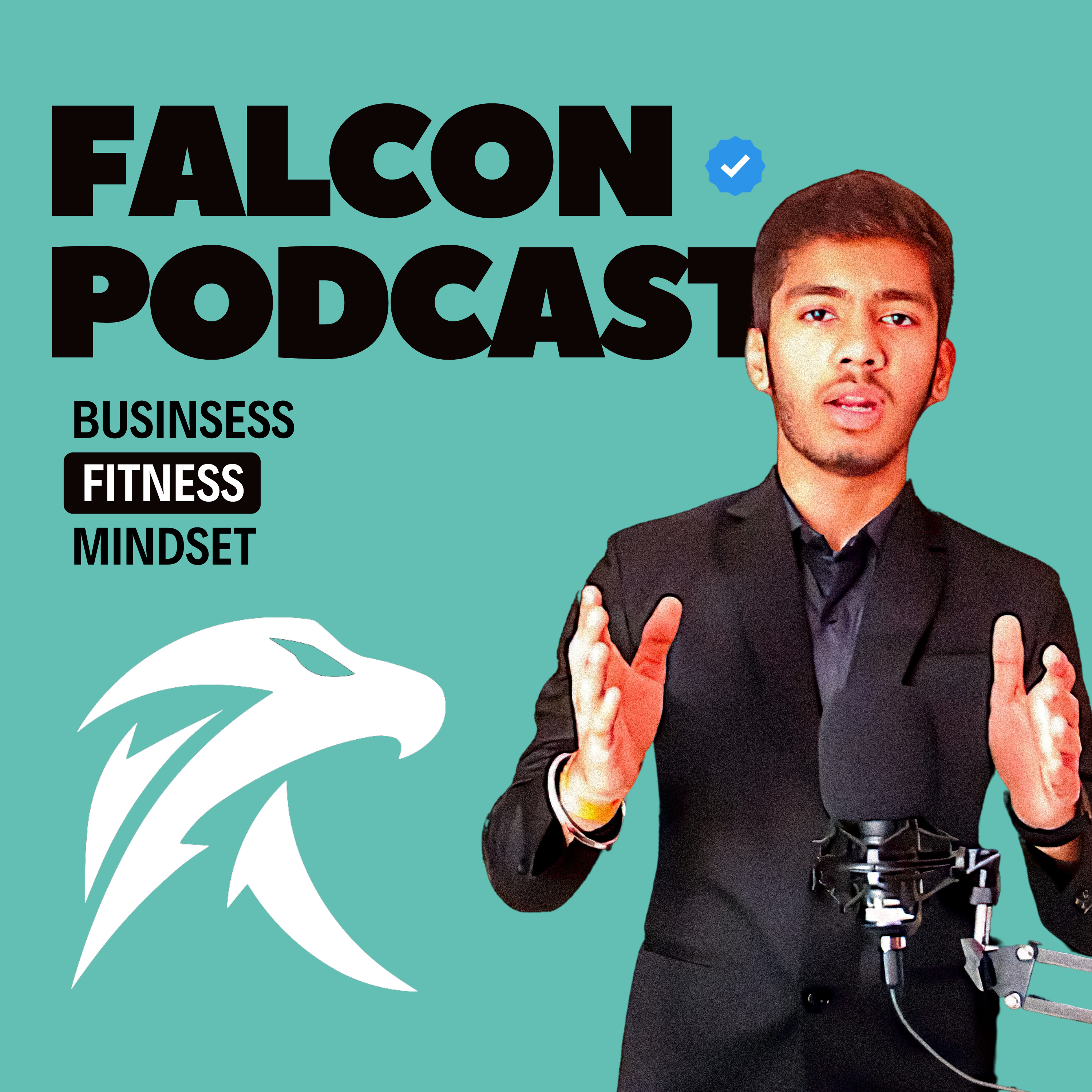 Falcon Podcast w/ Mann Budhbhatti podcast artwork