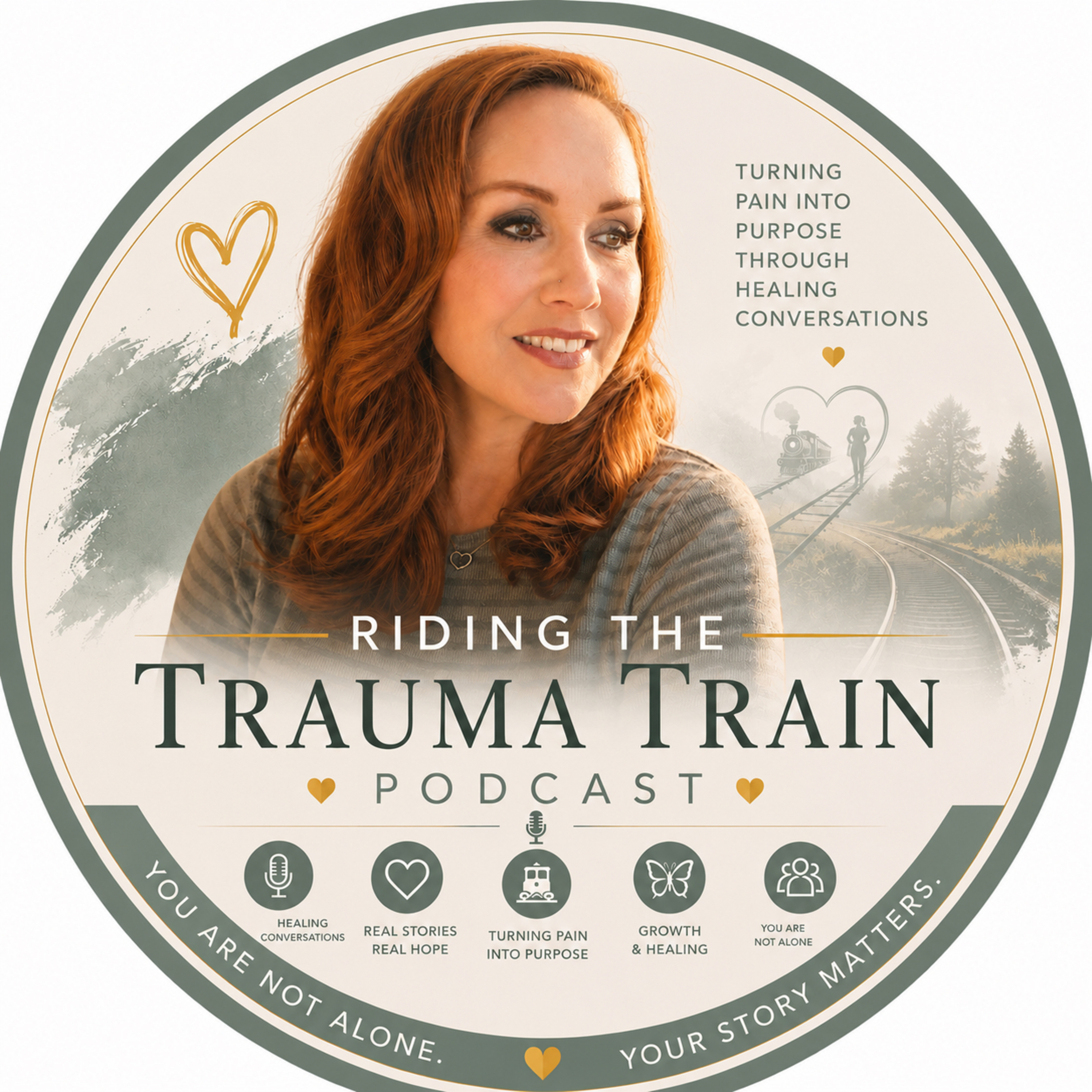 Riding The Trauma Train Podcast podcast artwork