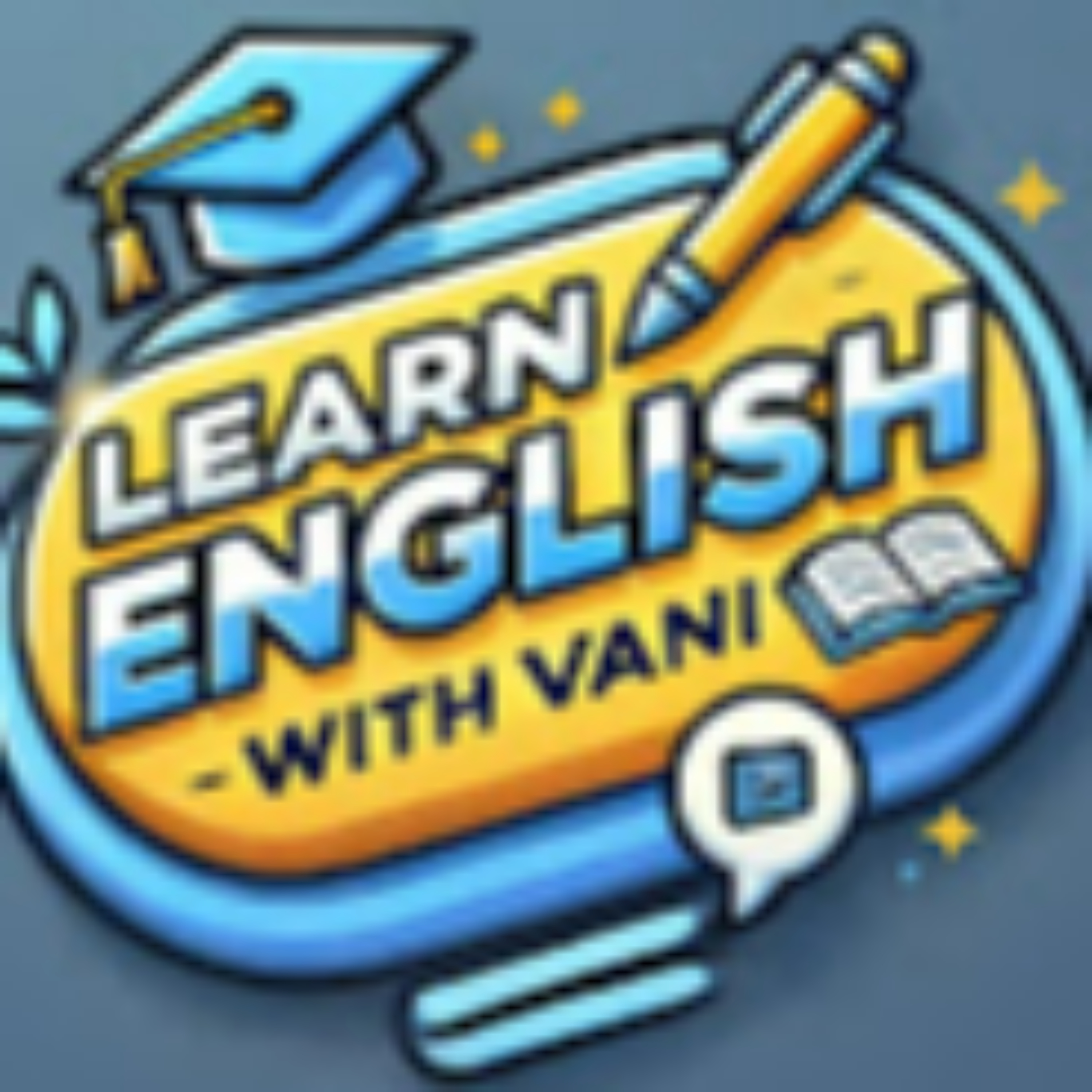 Learn English with Vani podcast artwork