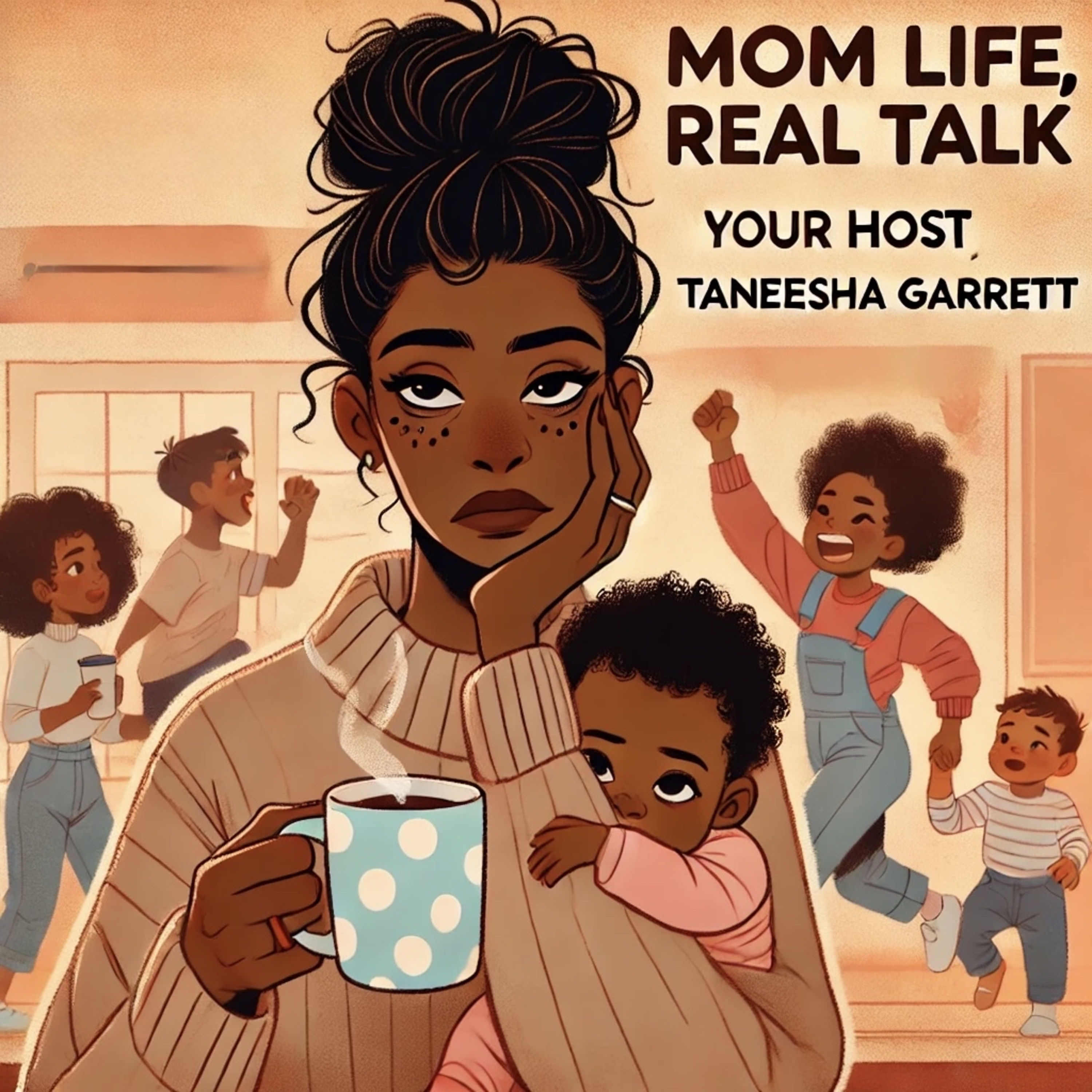 Mom Life, Real Talk podcast artwork