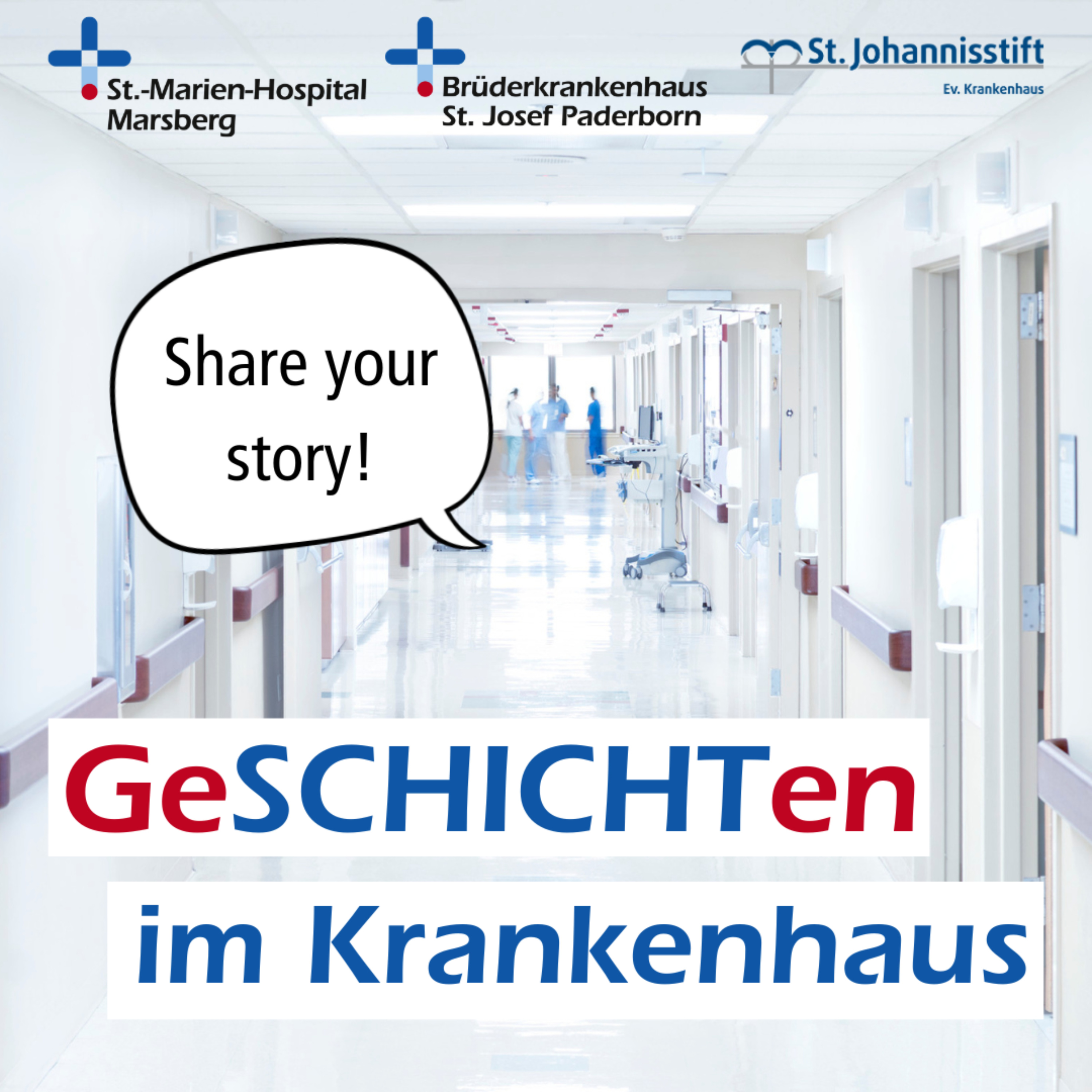 GeSCHICHTen im Krankenhaus - Share your story