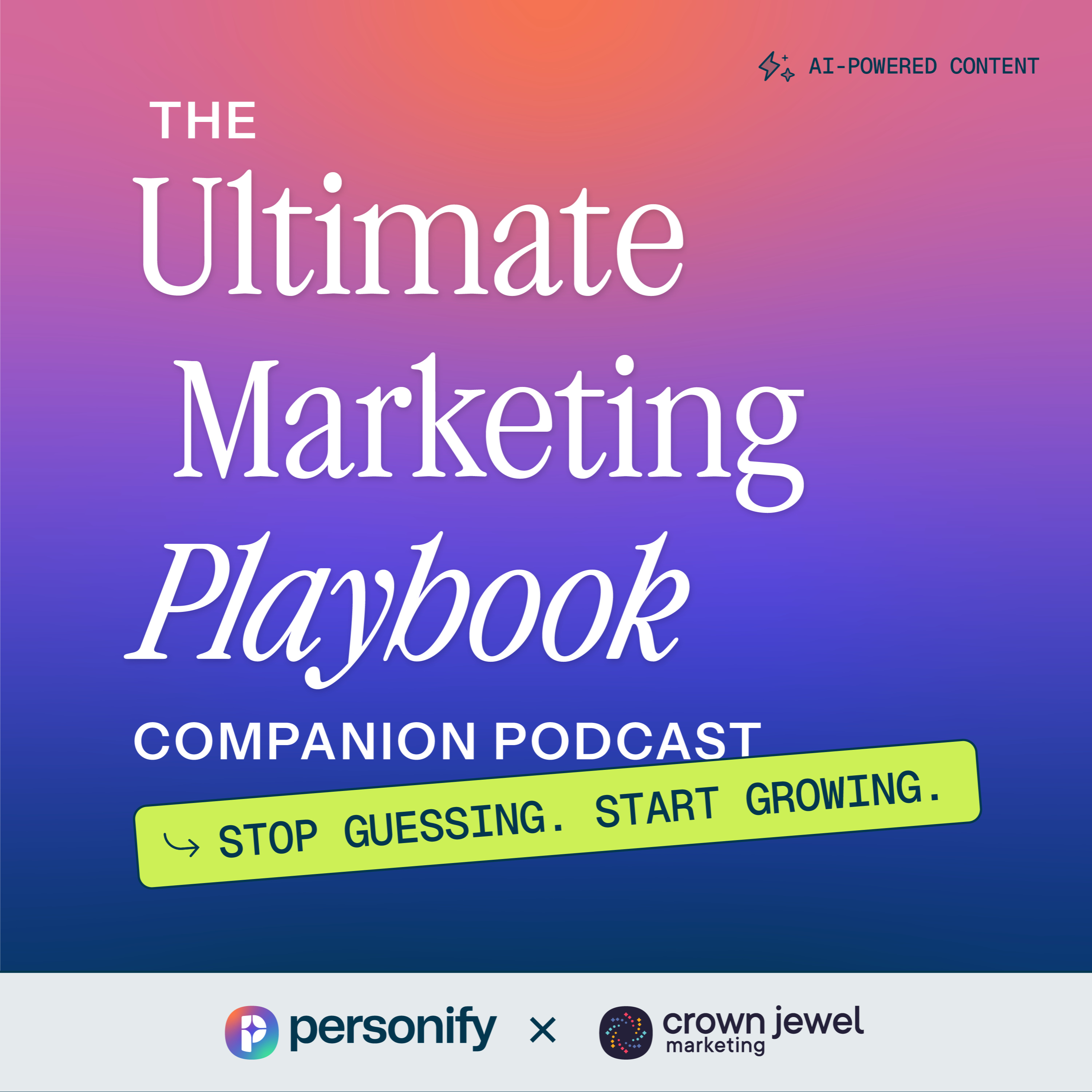 The Ultimate Marketing Playbook (Companion Podcast) podcast artwork