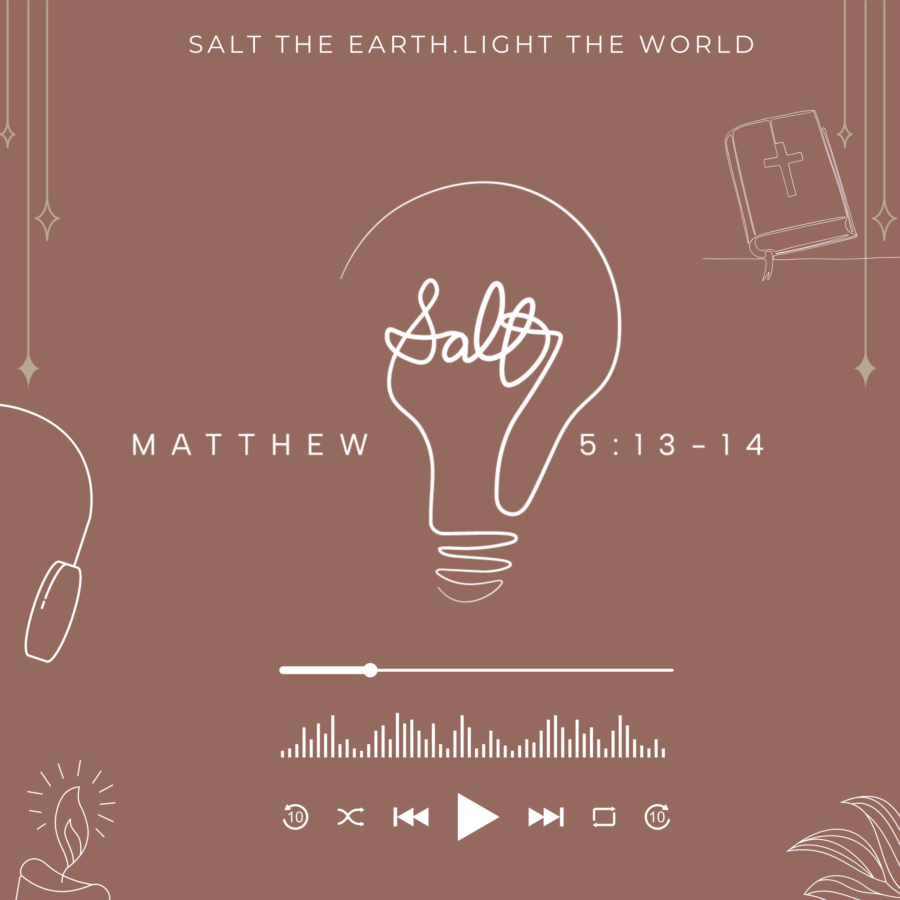 Salt the Earth. Light the World 🌍🤍 podcast artwork