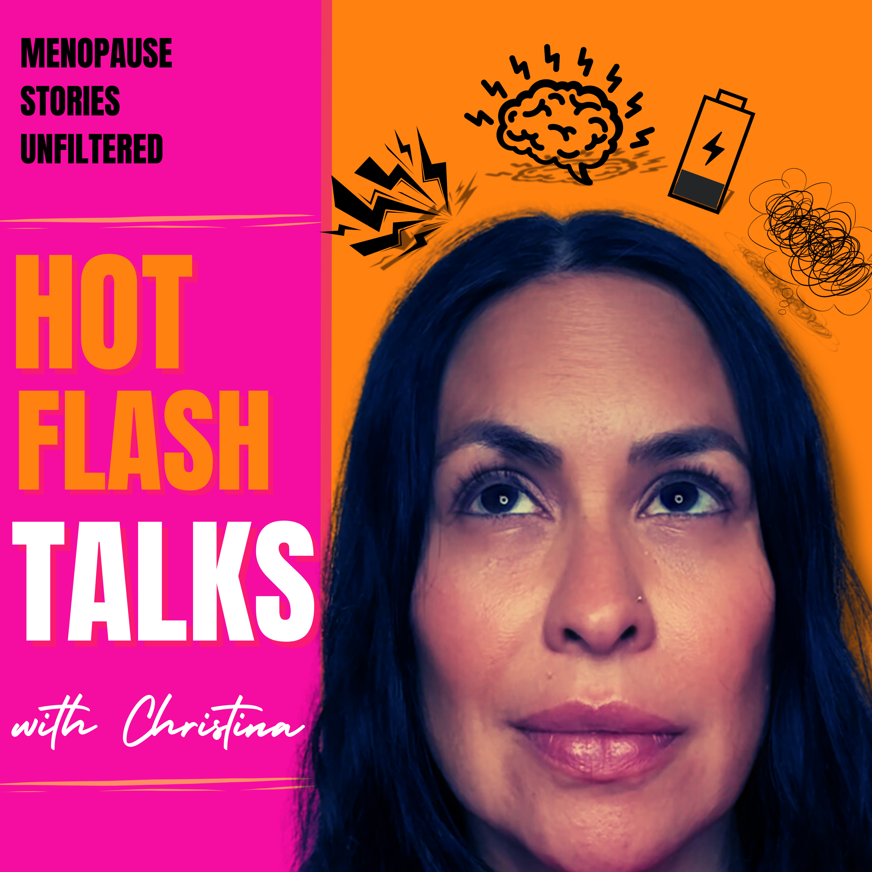 Unfiltered menopause talk that’s honest, relatable, and empowering. podcast artwork