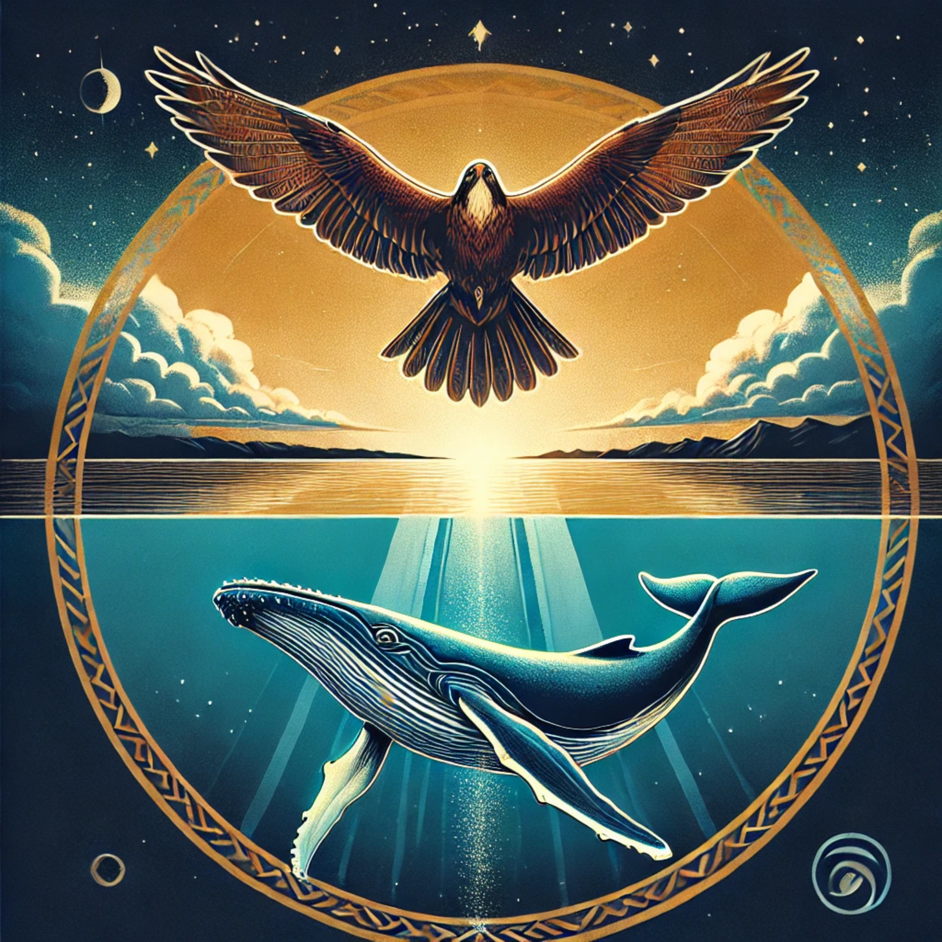 The Falcon and The Whale podcast artwork