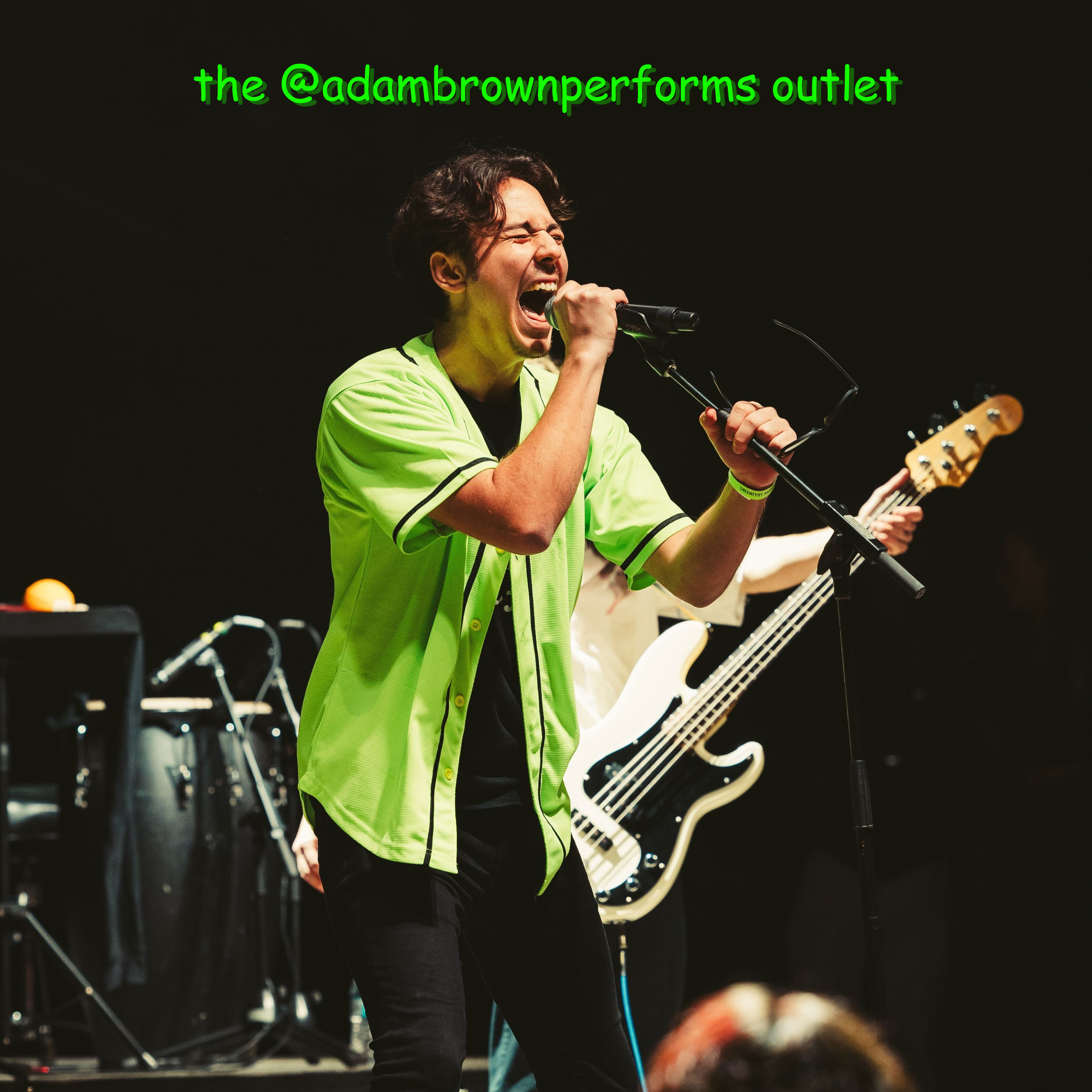 the @adambrownperforms outlet podcast artwork