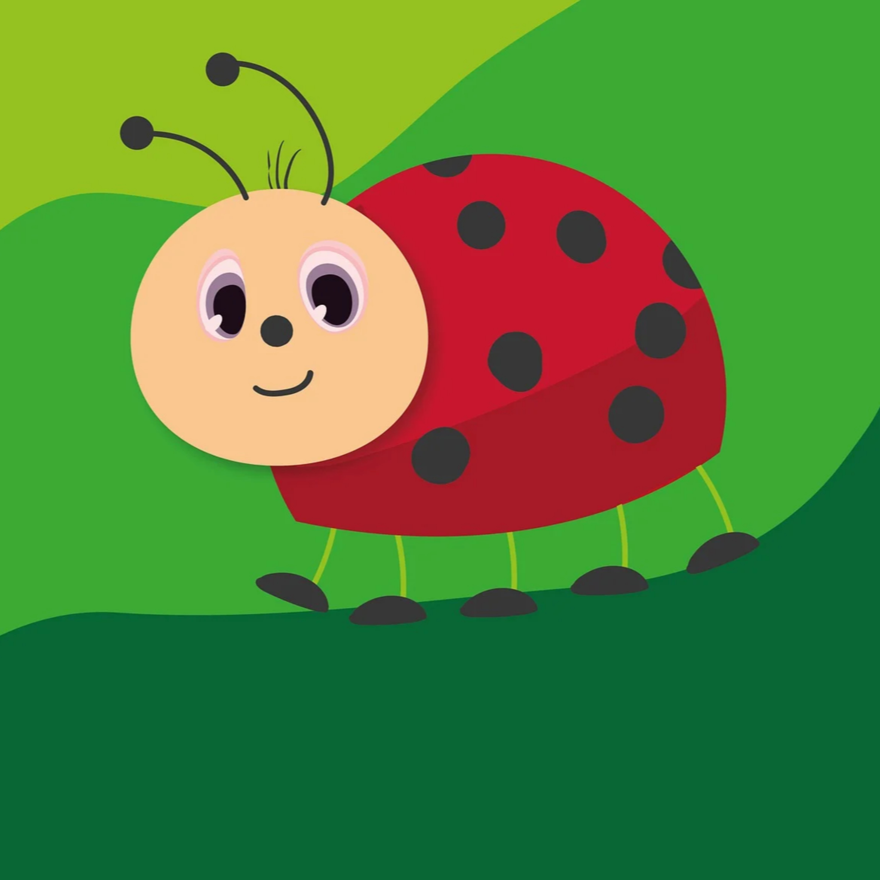 Lenny der mutige Marienkäfer