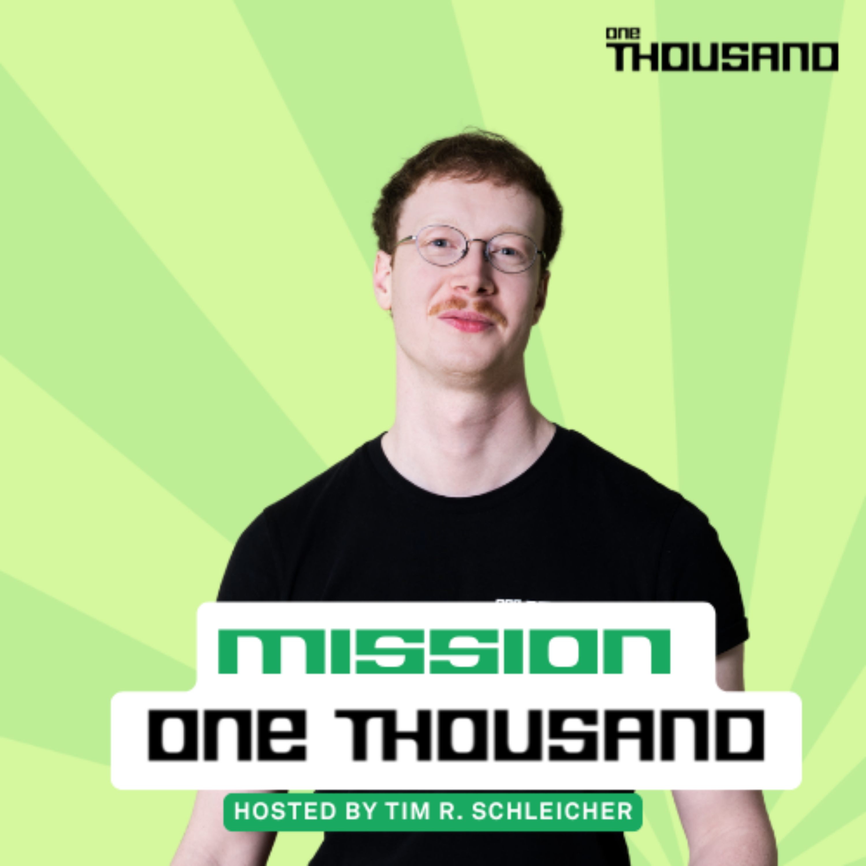 MISSION ONE THOUSAND podcast artwork