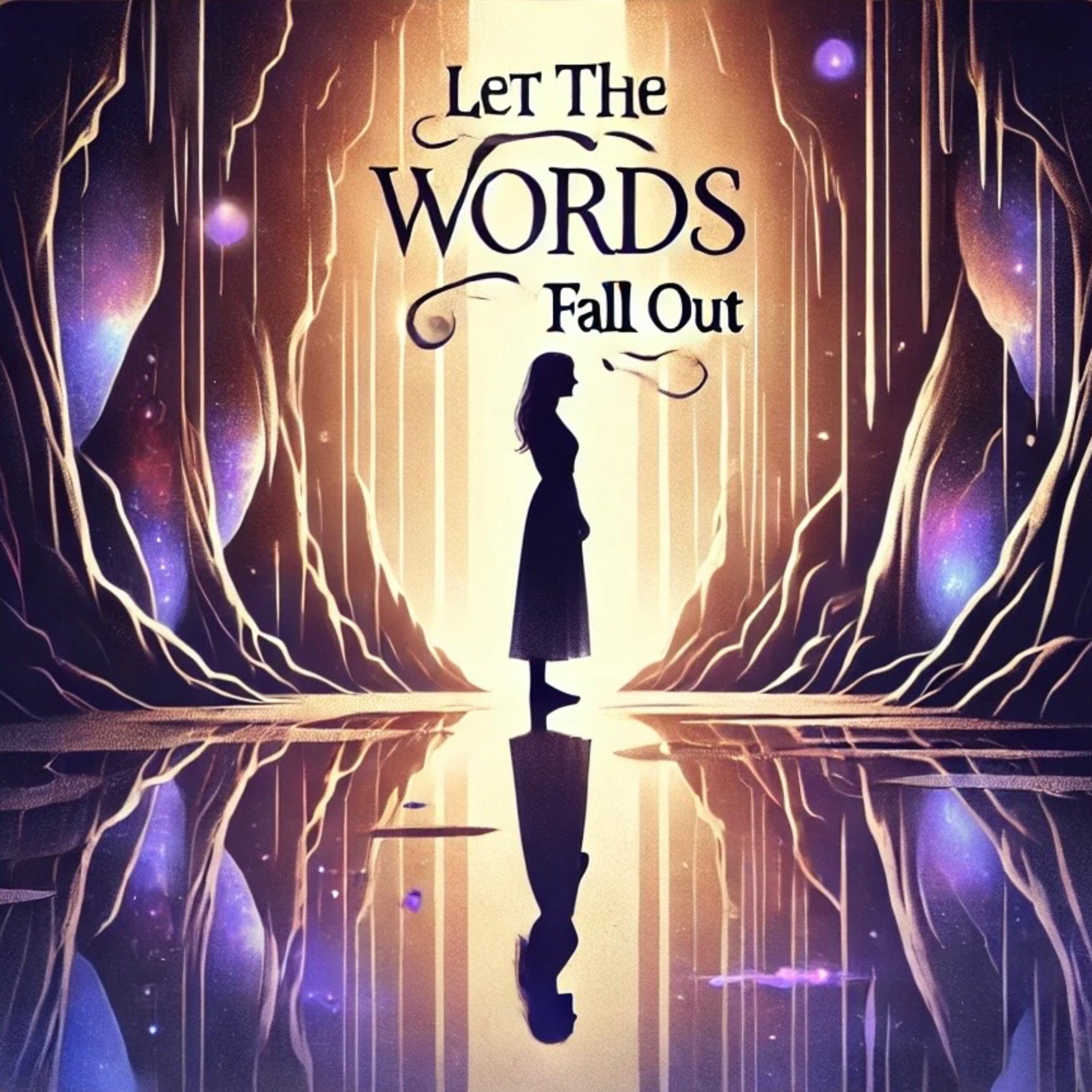 Let The Words Fall Out podcast artwork