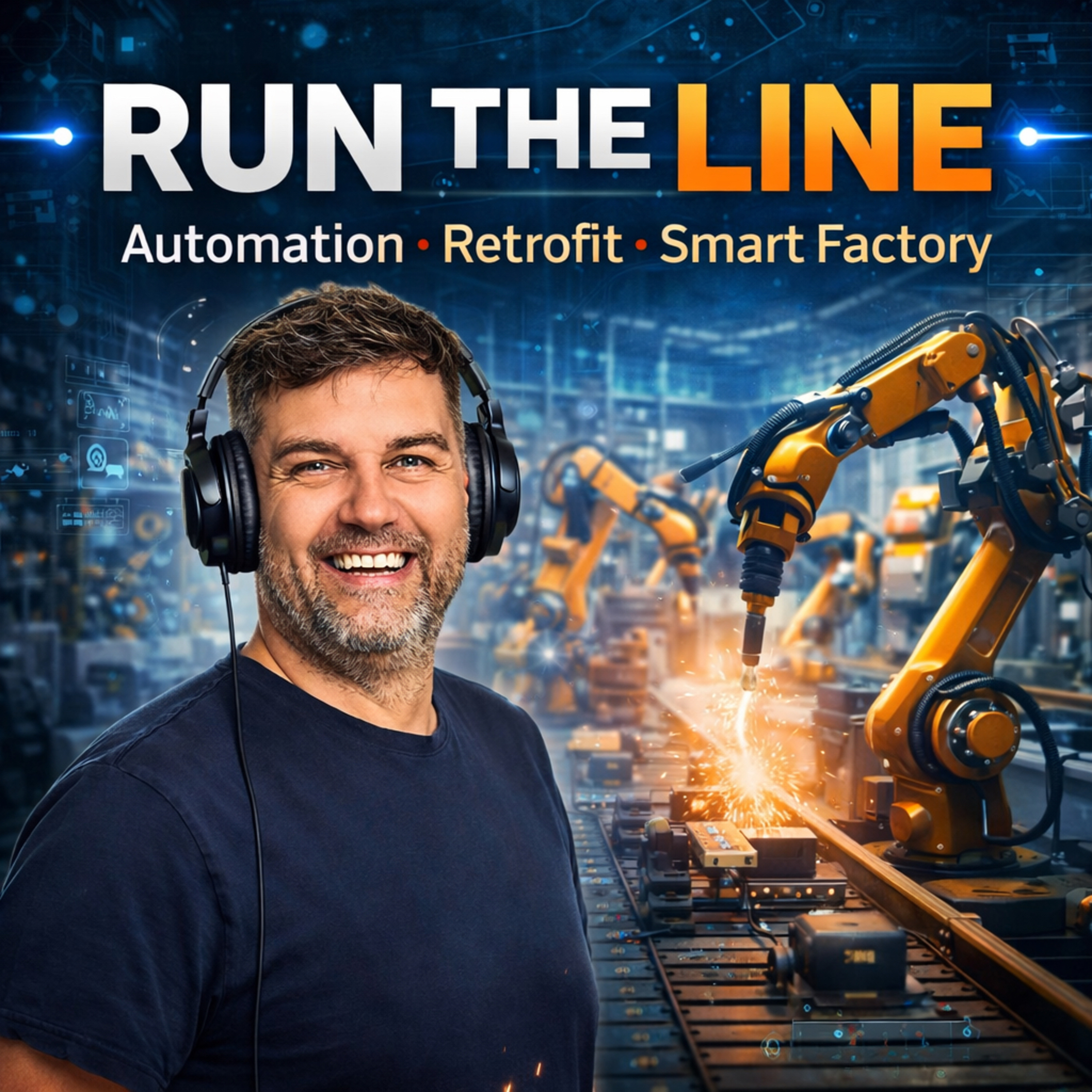 RUN THE LINE – Automatisierung. Retrofit. Realität. cover art