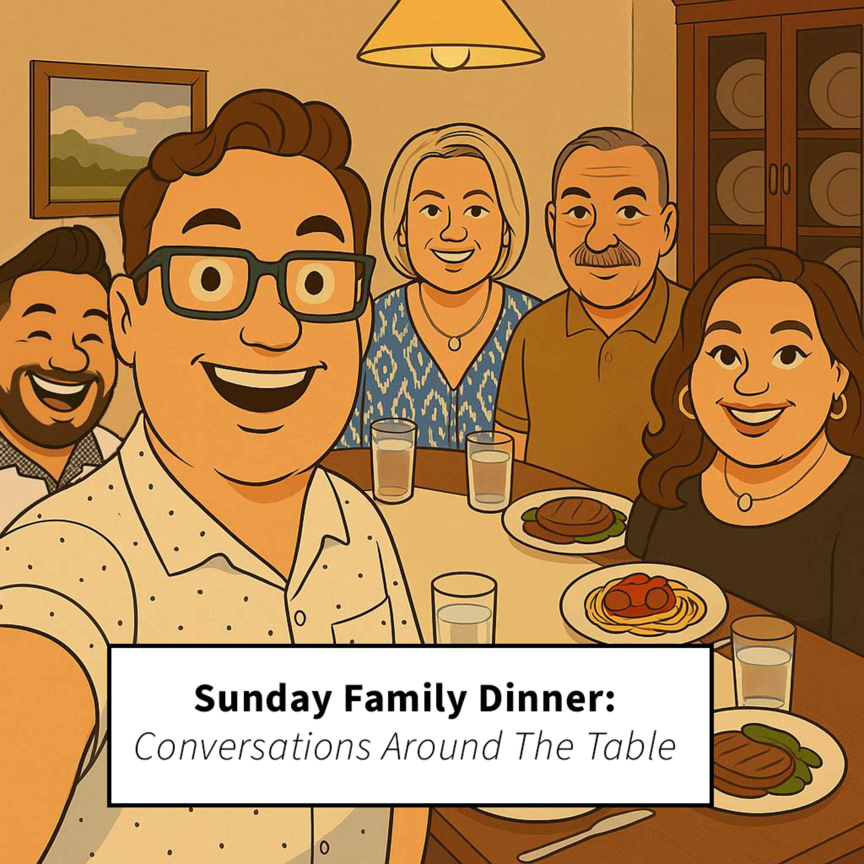 Sunday Family Dinner: Conversations around the Table podcast artwork