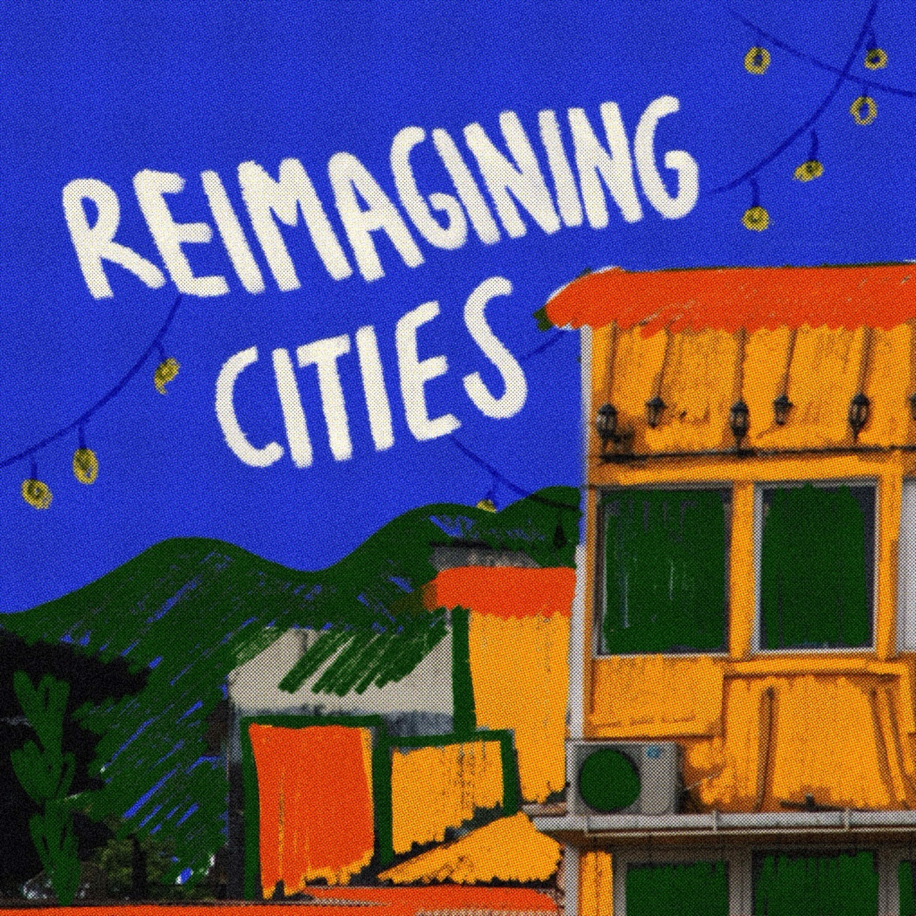 Logo of the podcast Reimagining Cities Podcast Reimagining Cities