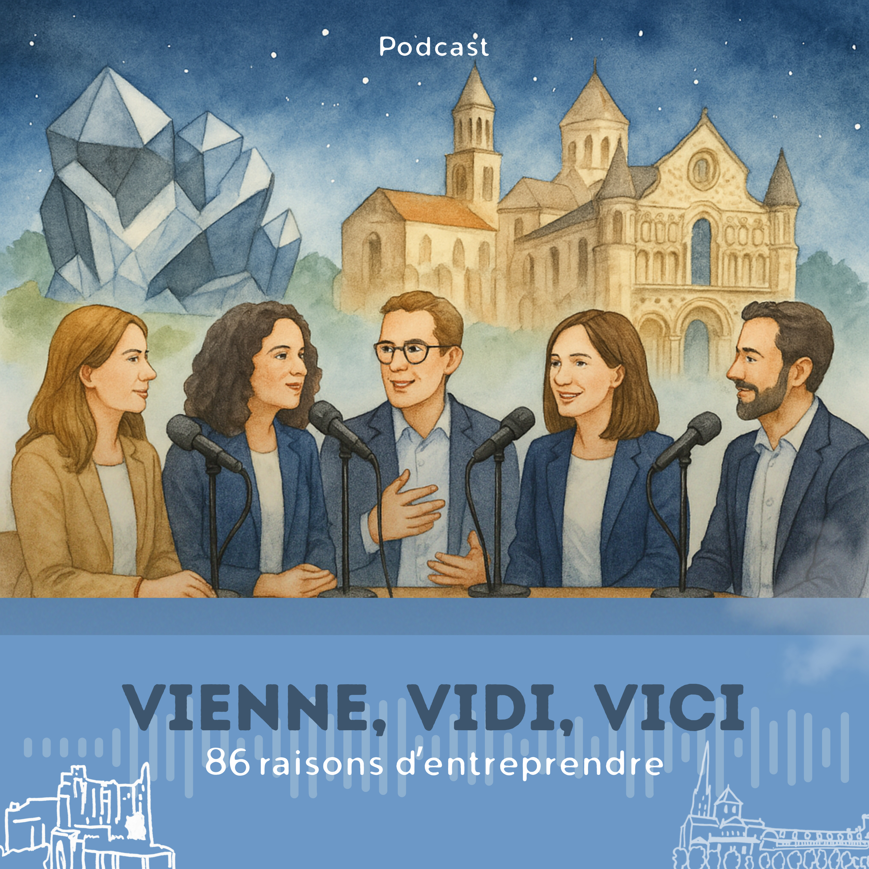 Vienne, Vidi, Vici podcast artwork