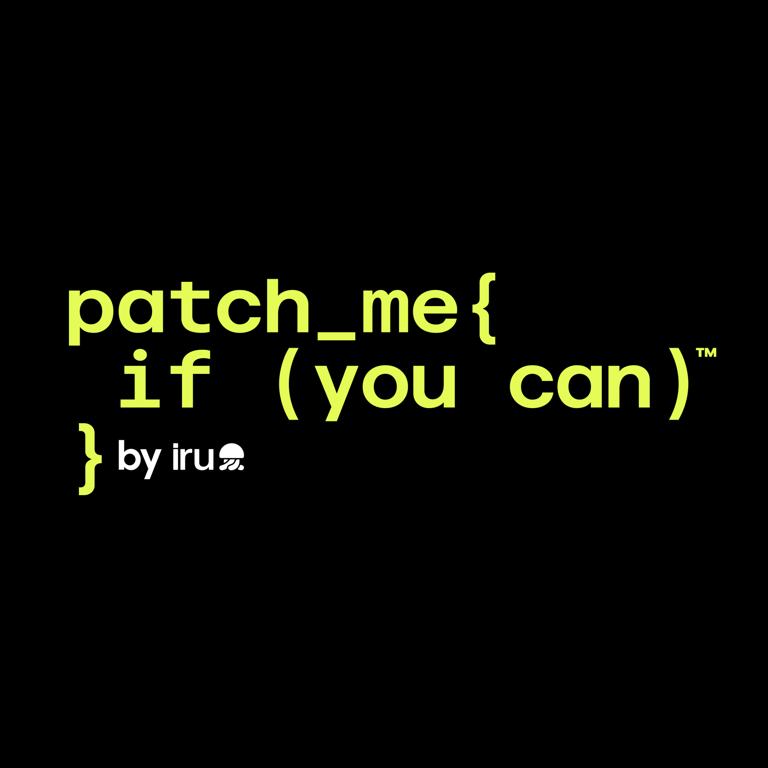 Patch Me If You Can™