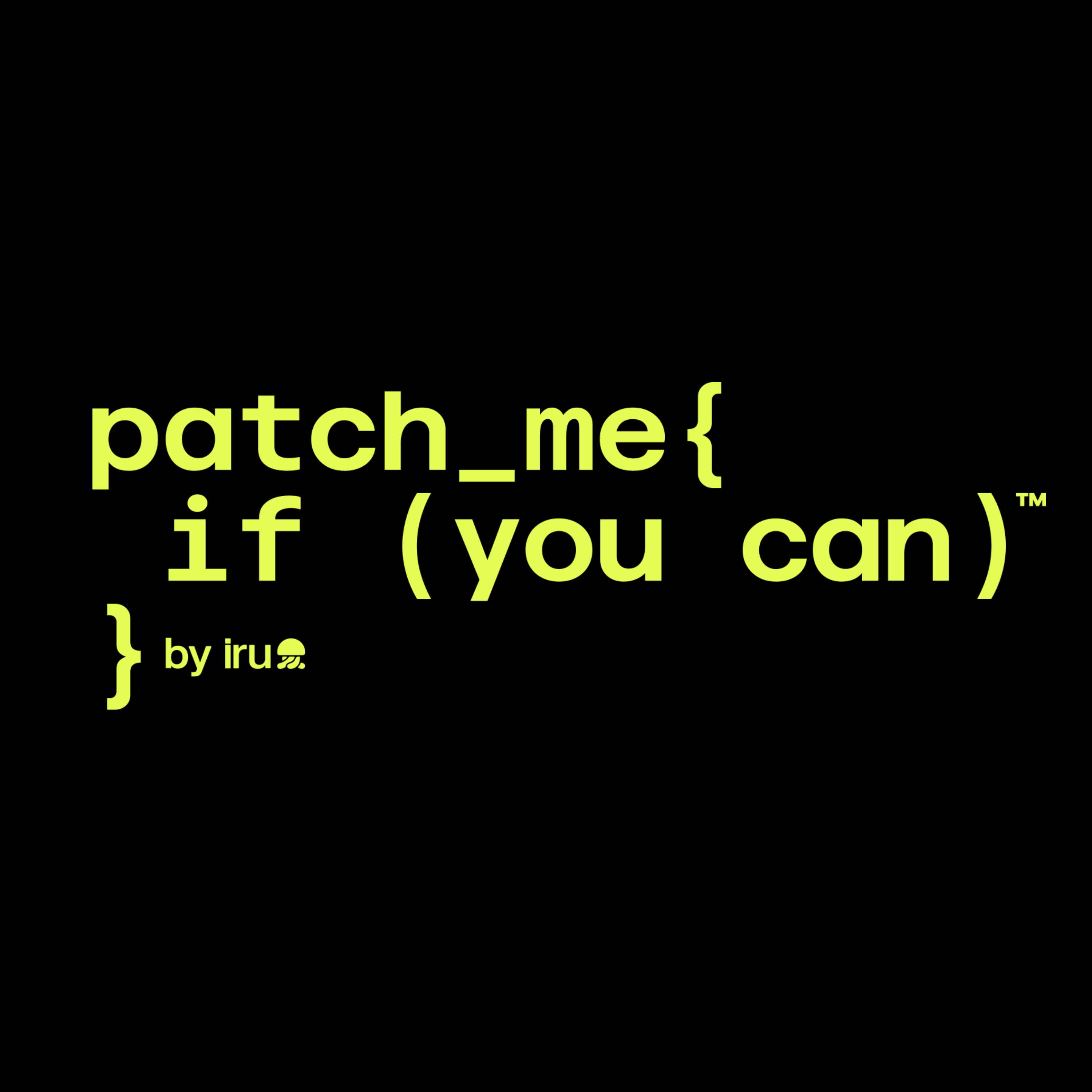 Patch Me If You Can™