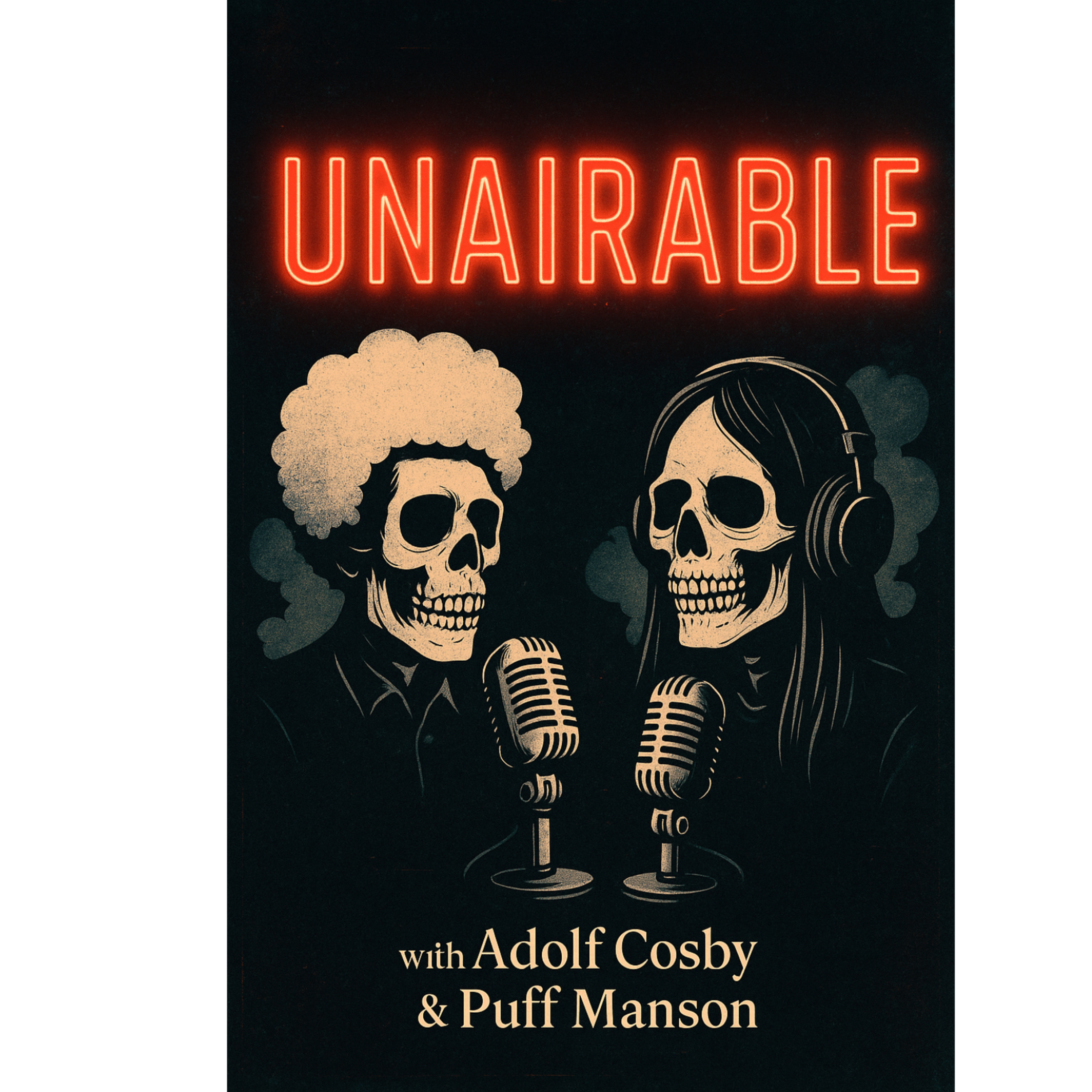 UNAIRABLE with ADOLF COSBY and PUFF MANSON podcast artwork