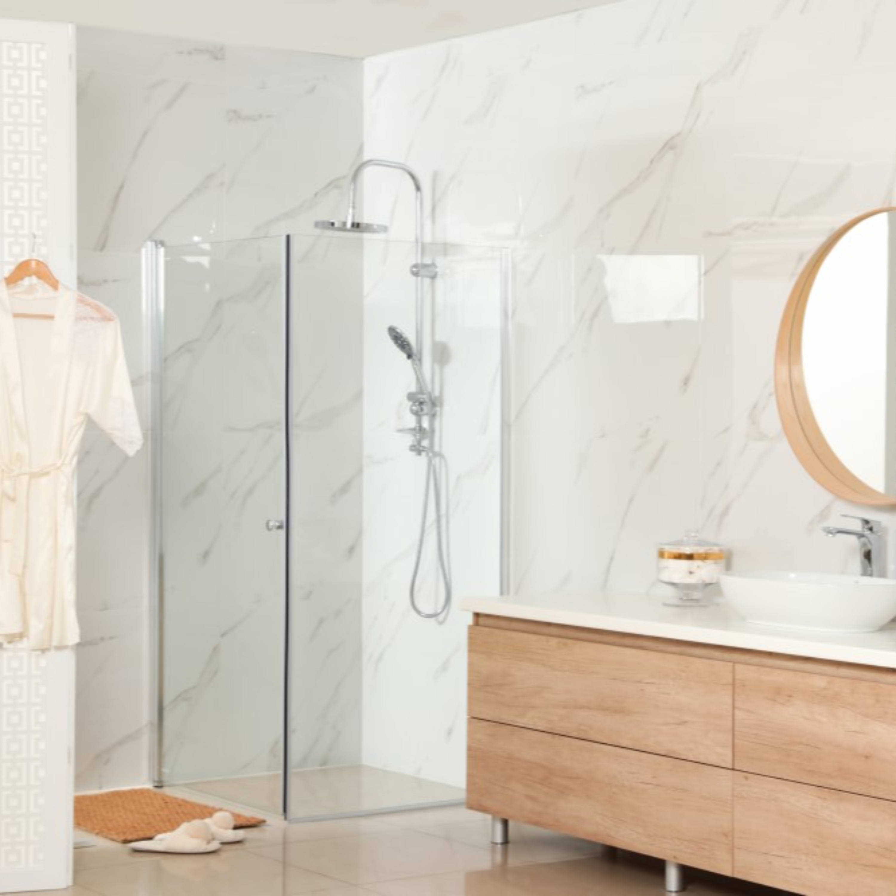 Shower Space Chronicles: Design, Function, and Style for Your Bathroom podcast artwork