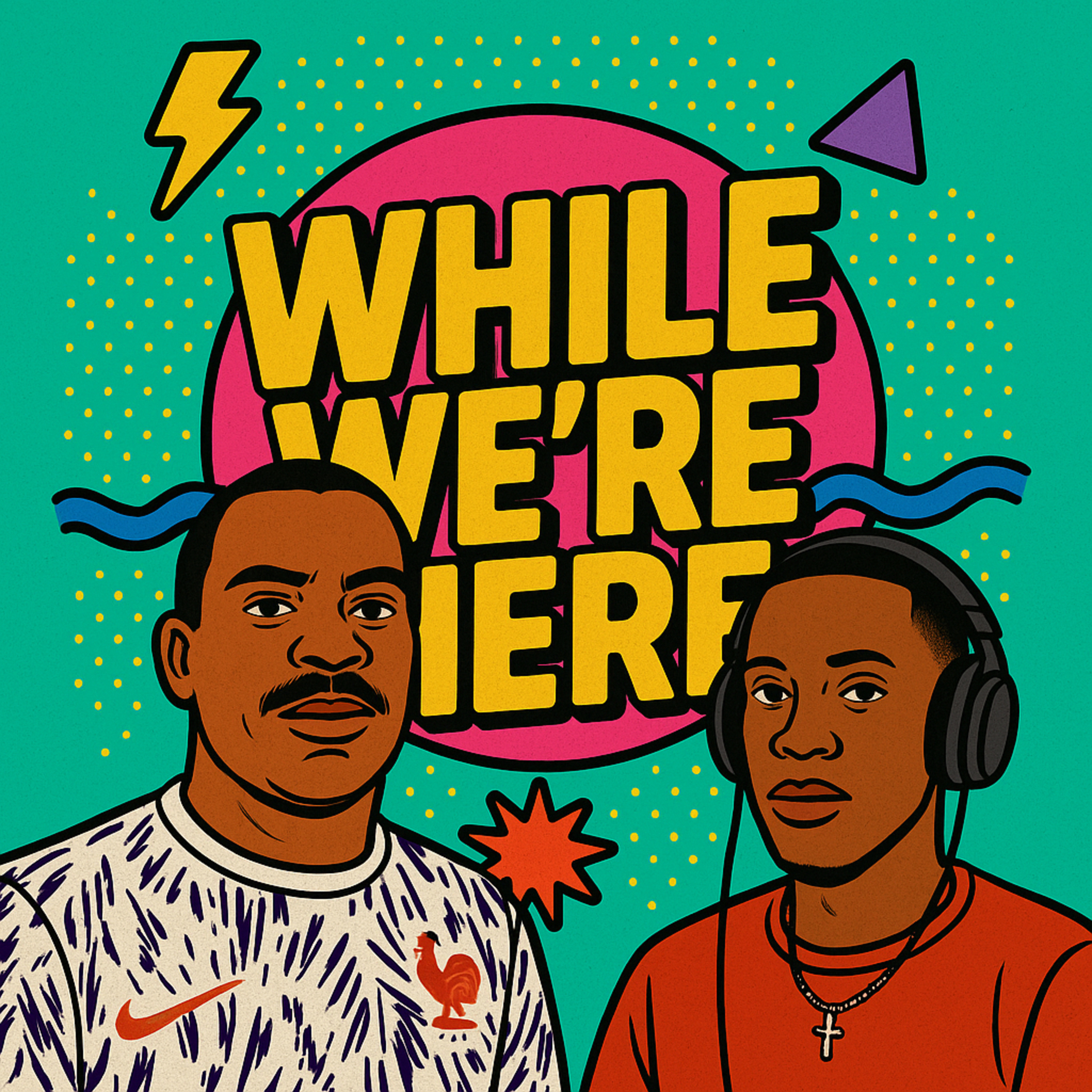 While We’re Here podcast artwork