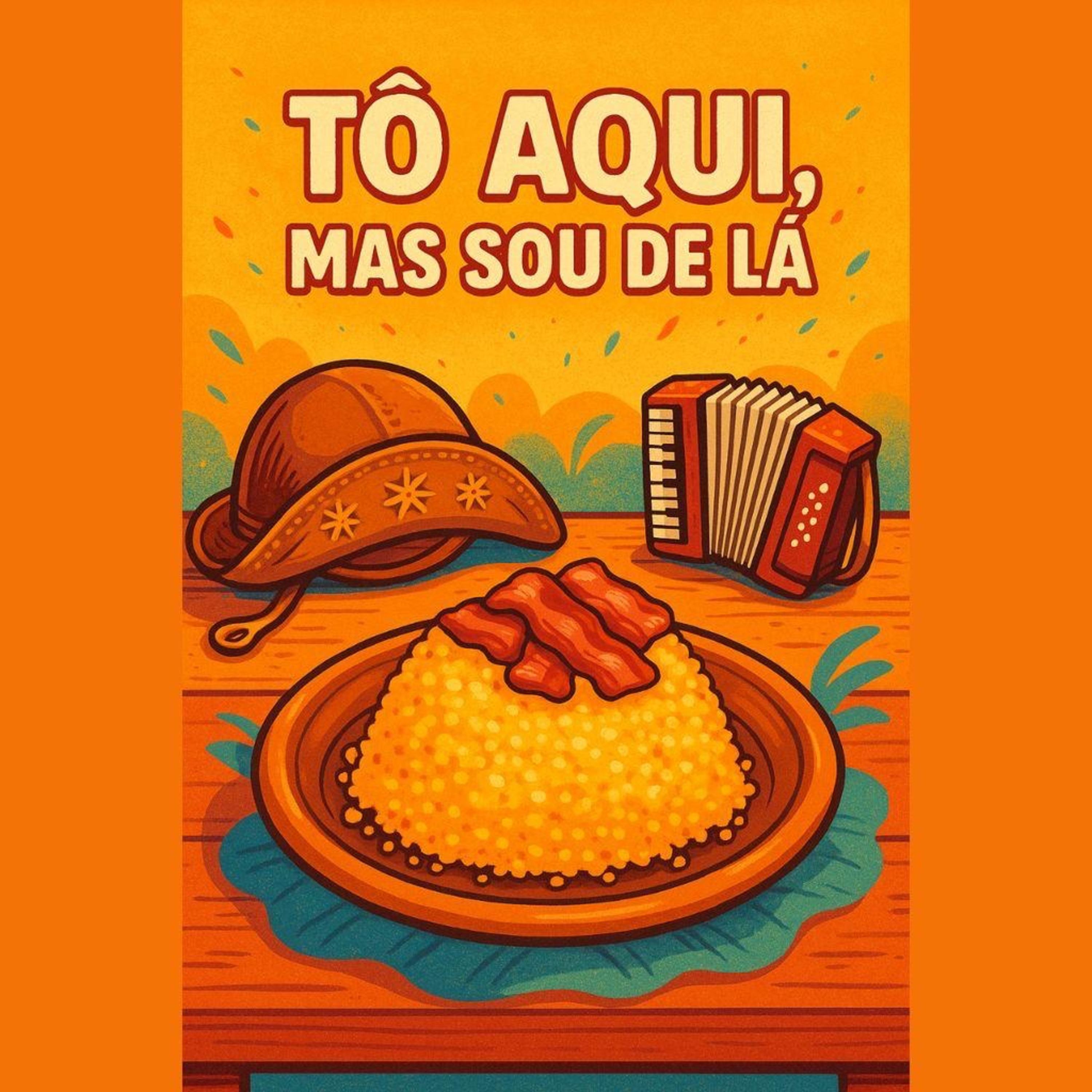 Tô aqui, mas sou de lá 