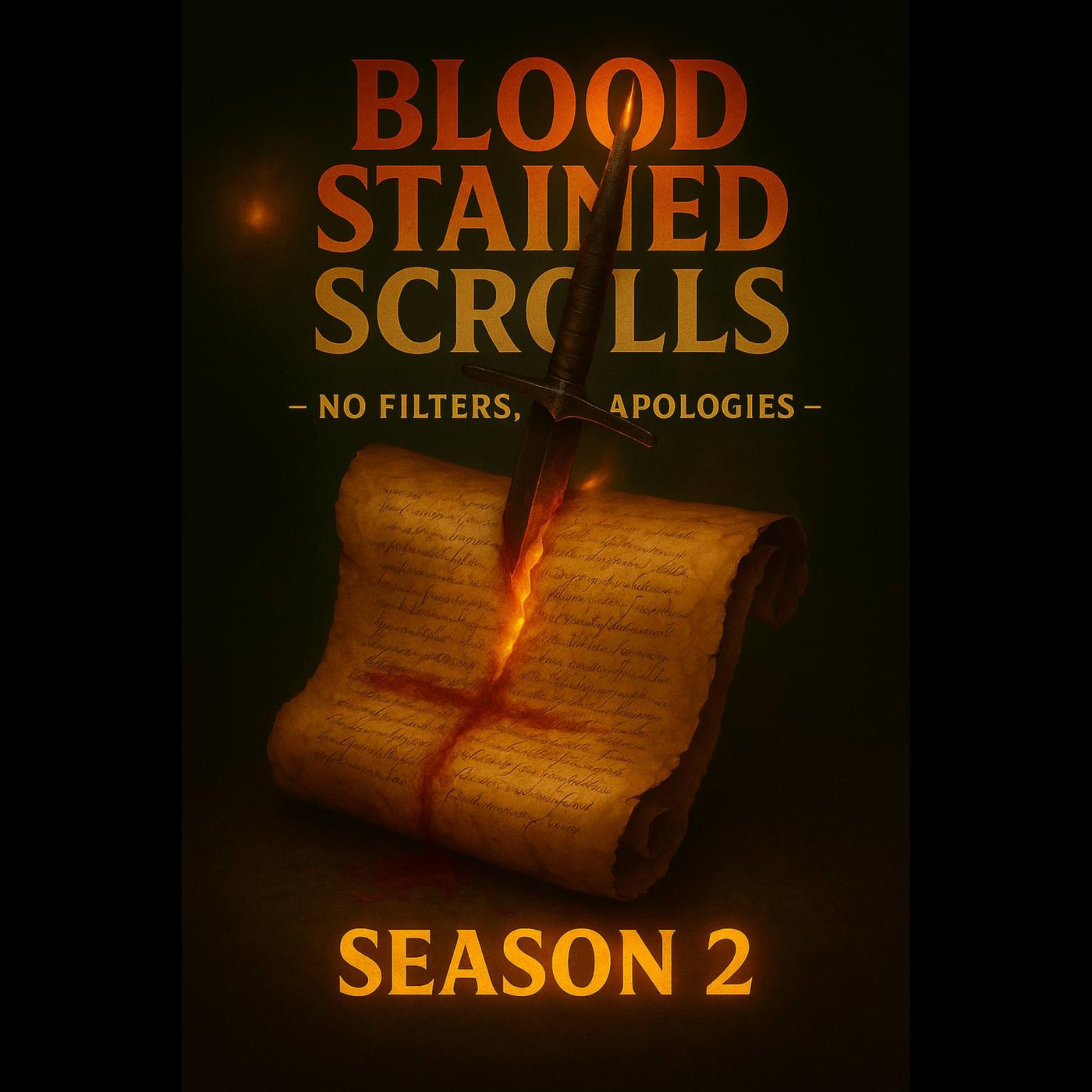 Blood Stained Scrolls podcast artwork