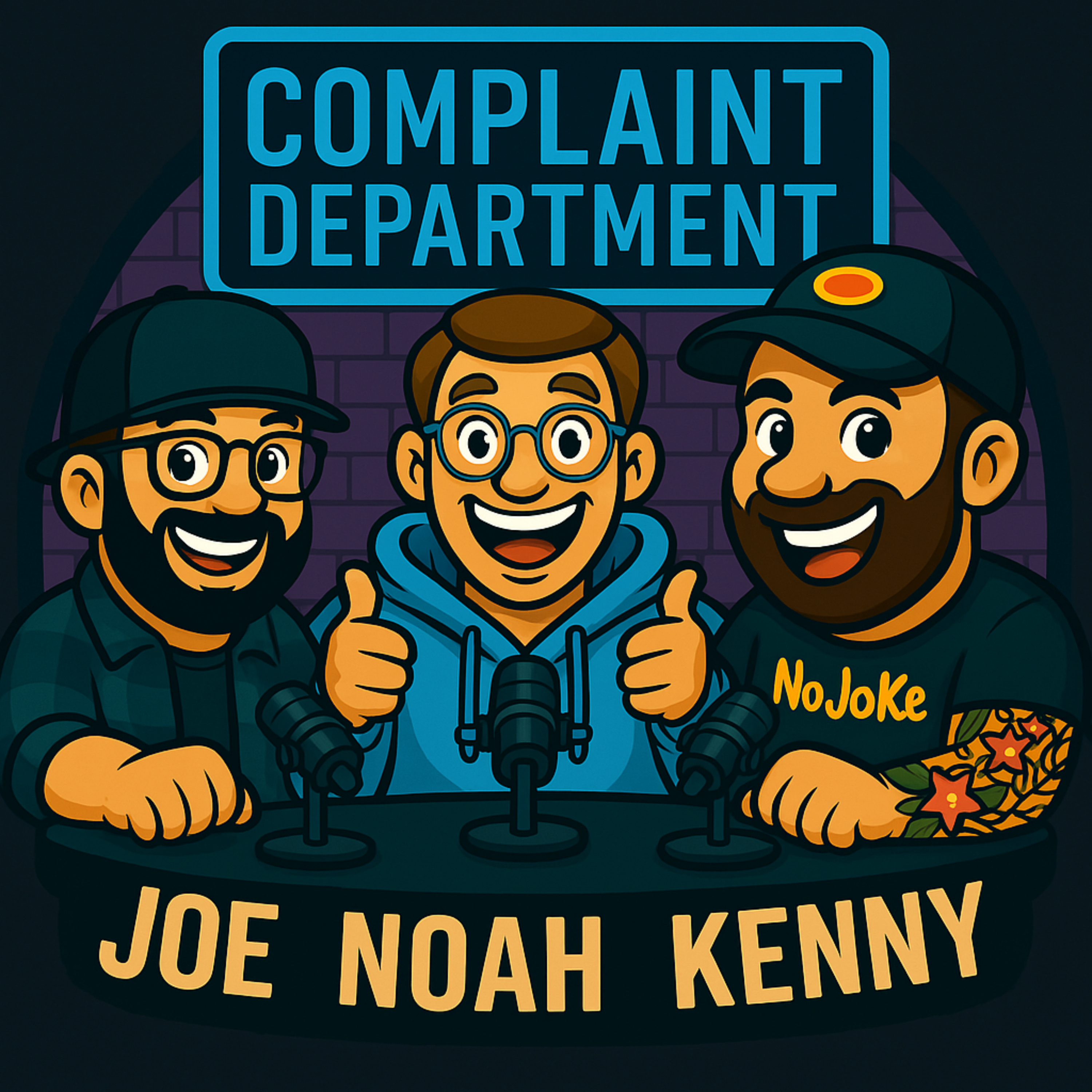 Complaint Department with NoJoKe podcast artwork