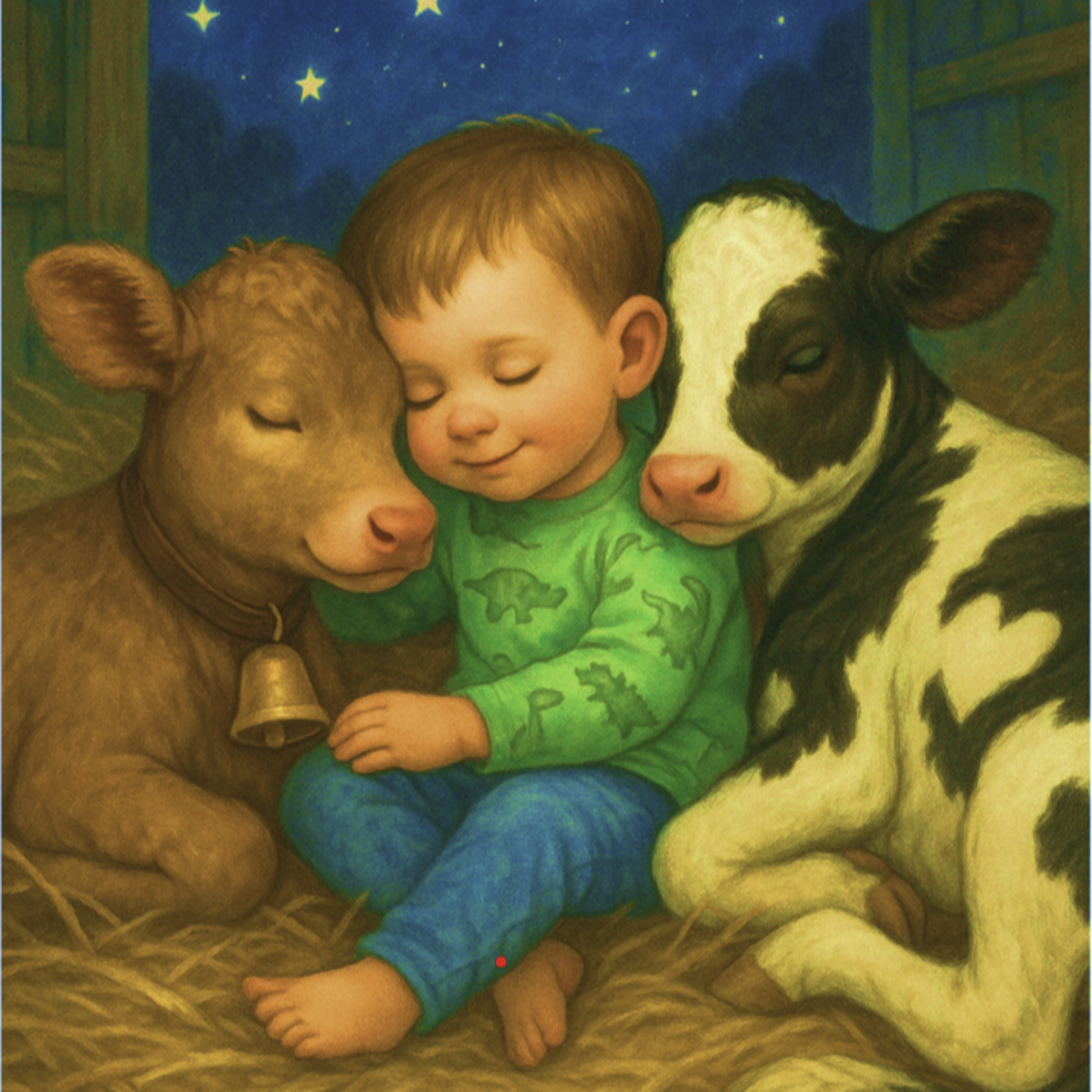 Muuuuh! Zeit für Pauls Gute-Nacht-Abenteuer