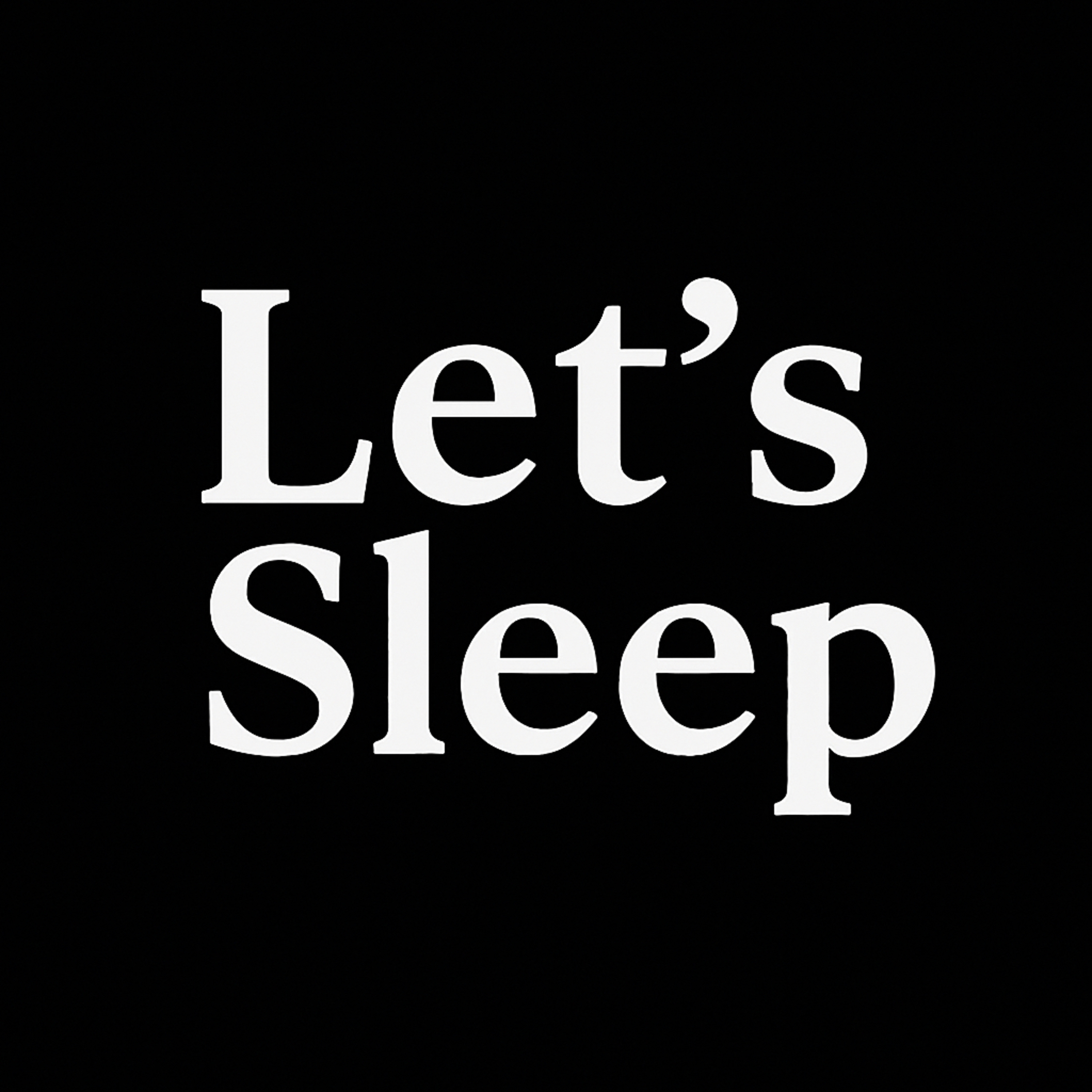 Let’s Sleep podcast artwork