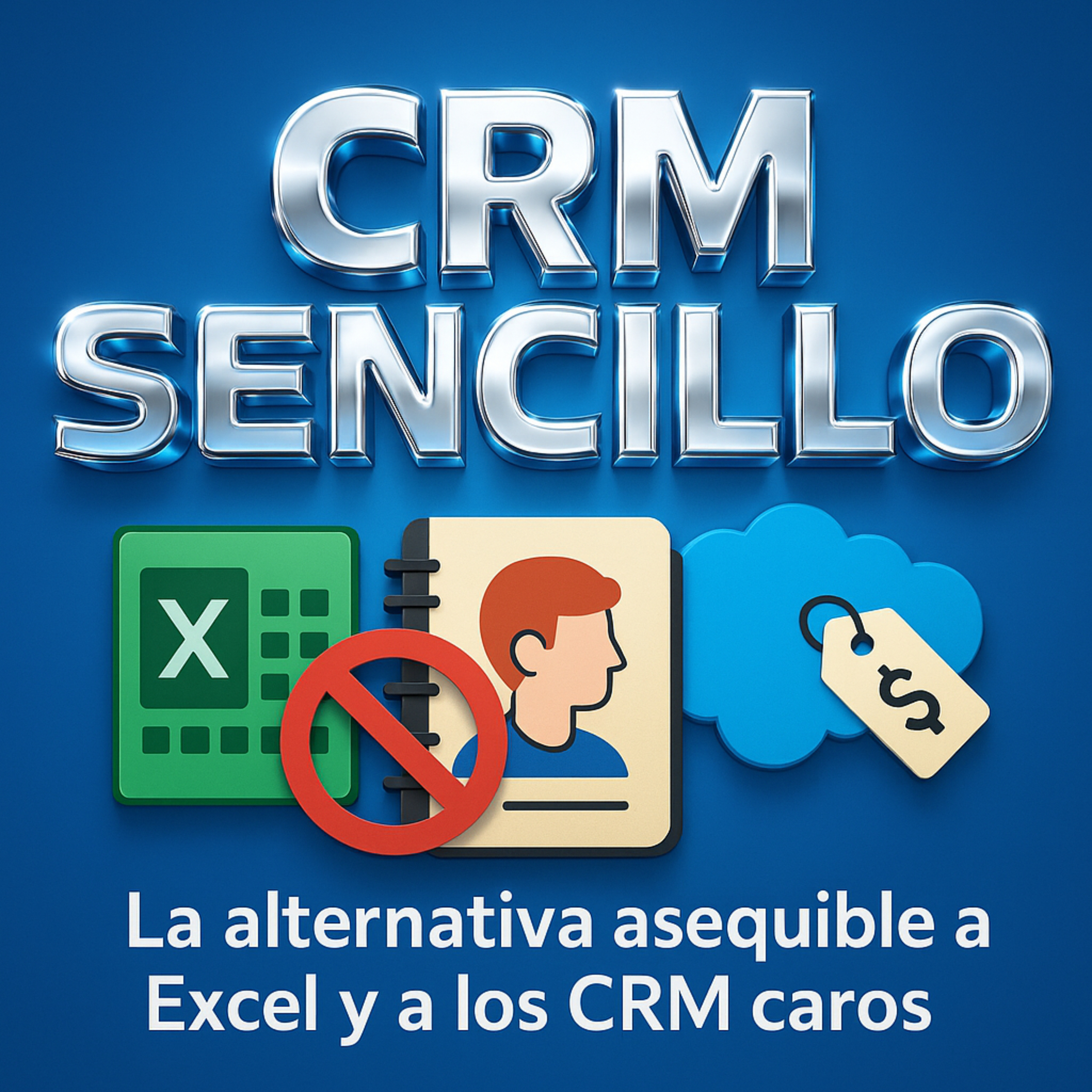 CRM SENCILLO: Vende Más, Complica Menos