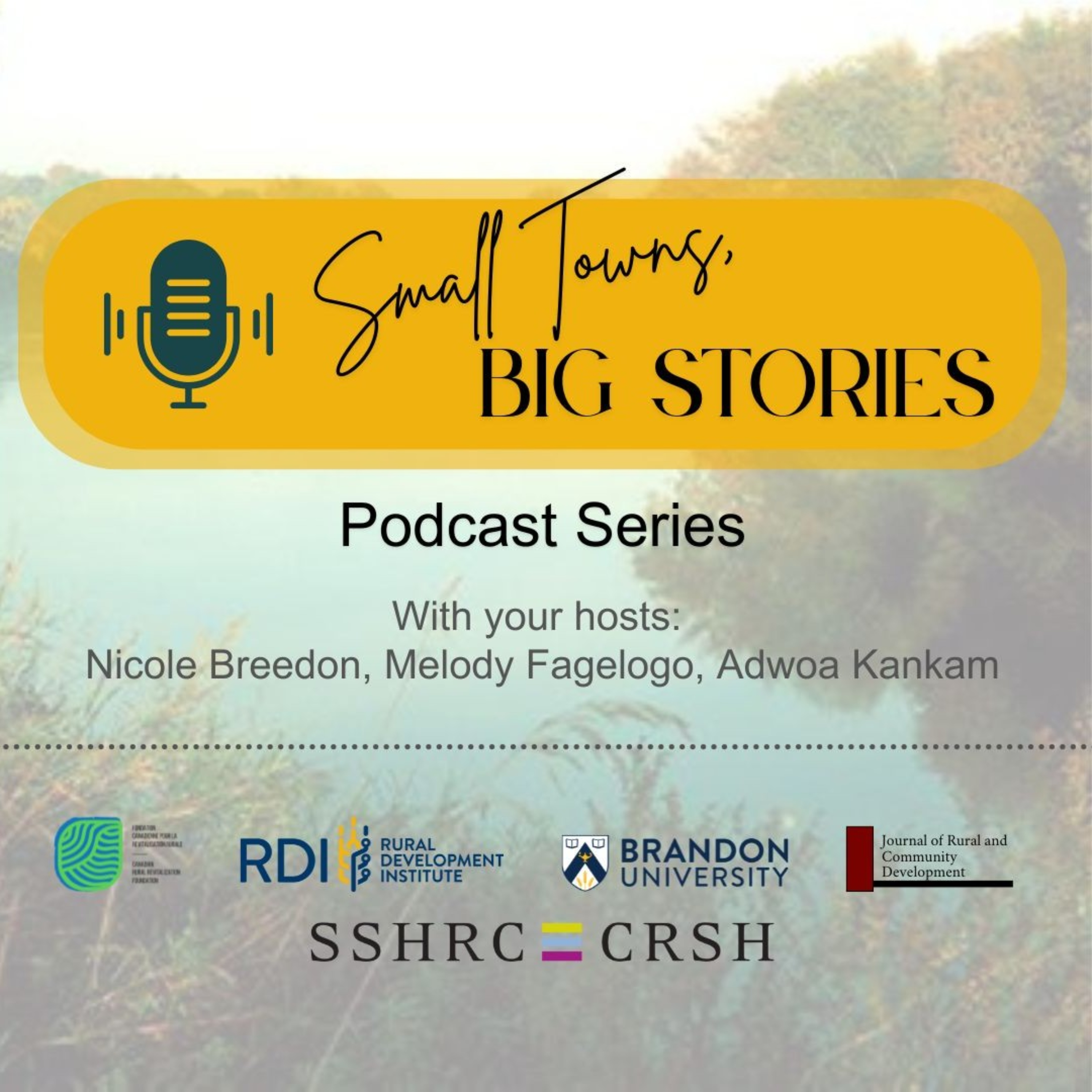 Small Towns Big Stories podcast artwork