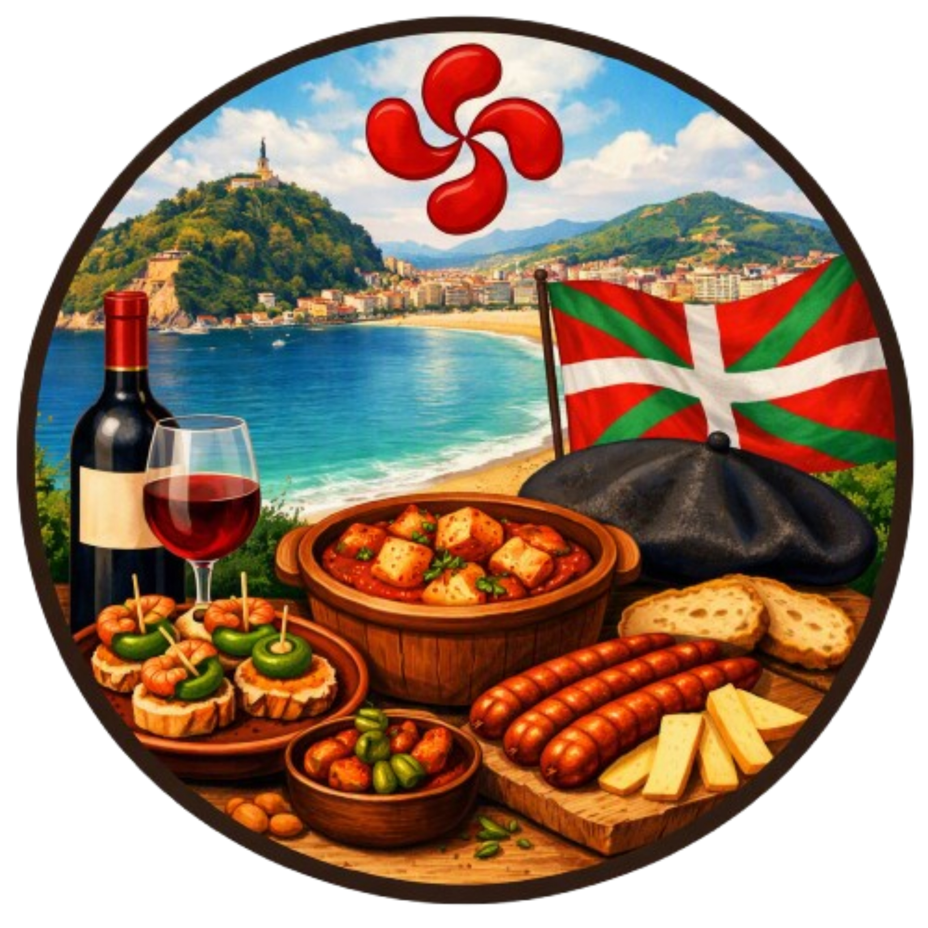 Recetas de cocina tradicionales Basque Country