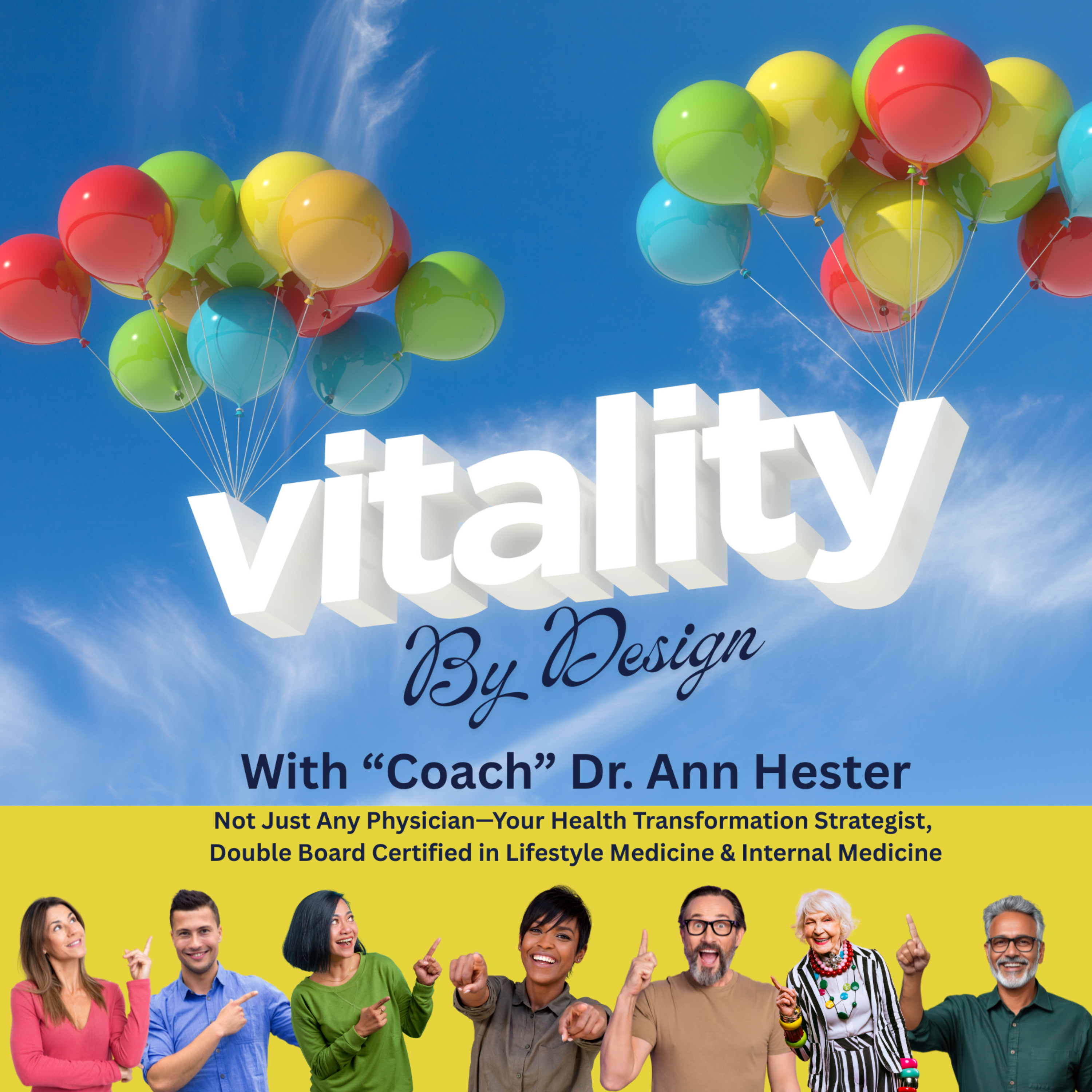Vitality by Design: A Science-Backed Approach to Naturally Prevent, Treat & Reverse Chronic Diseases podcast artwork