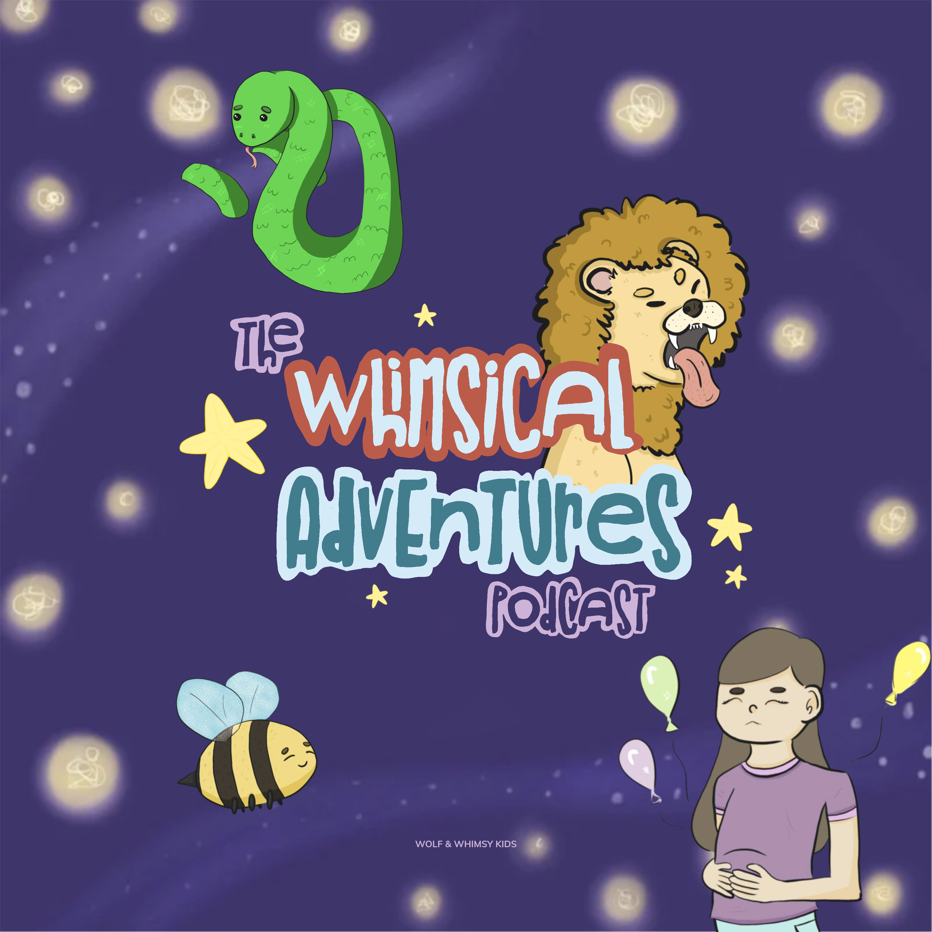 Whimsical Adventures from Wolf and Whimsy Kids podcast artwork
