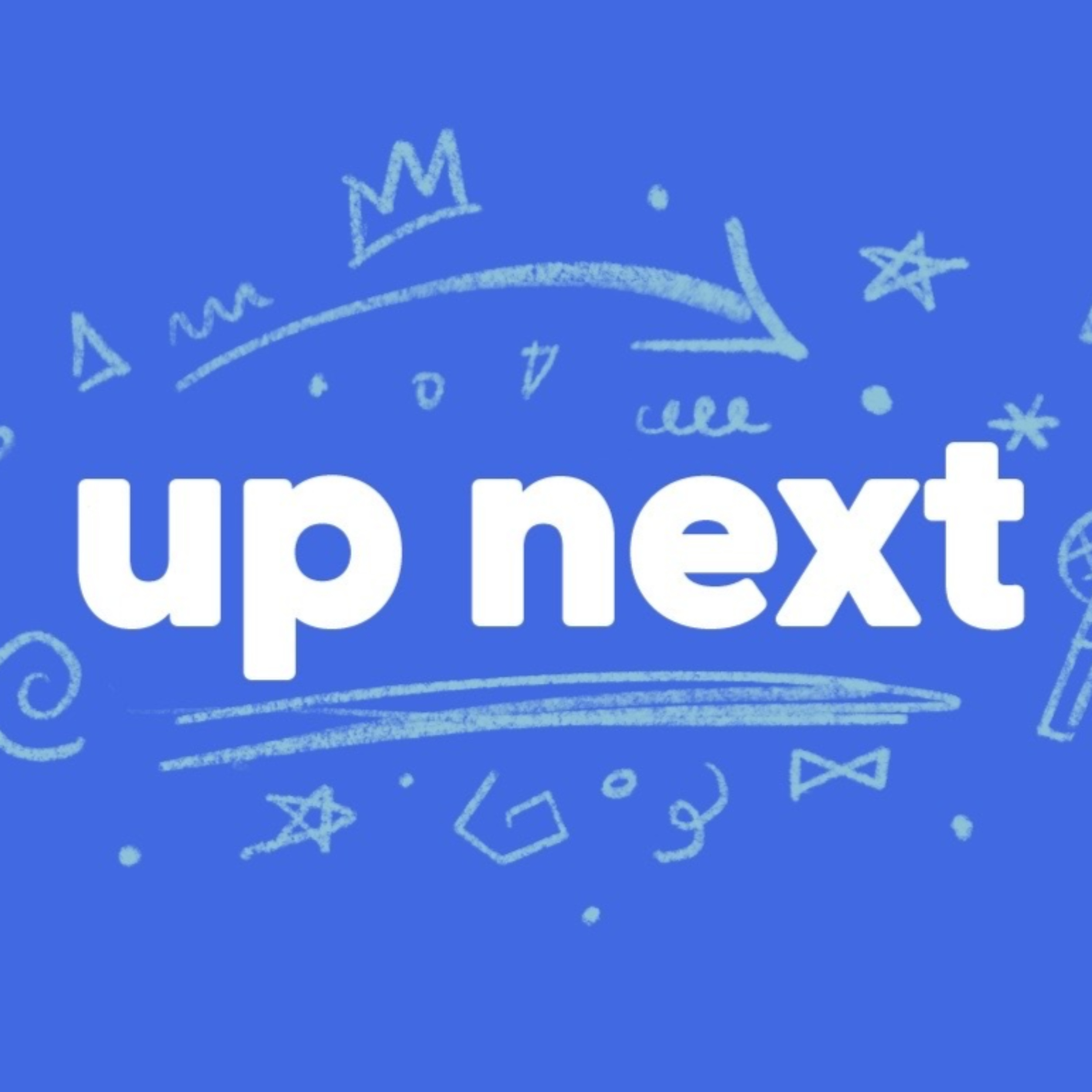up next podcast artwork