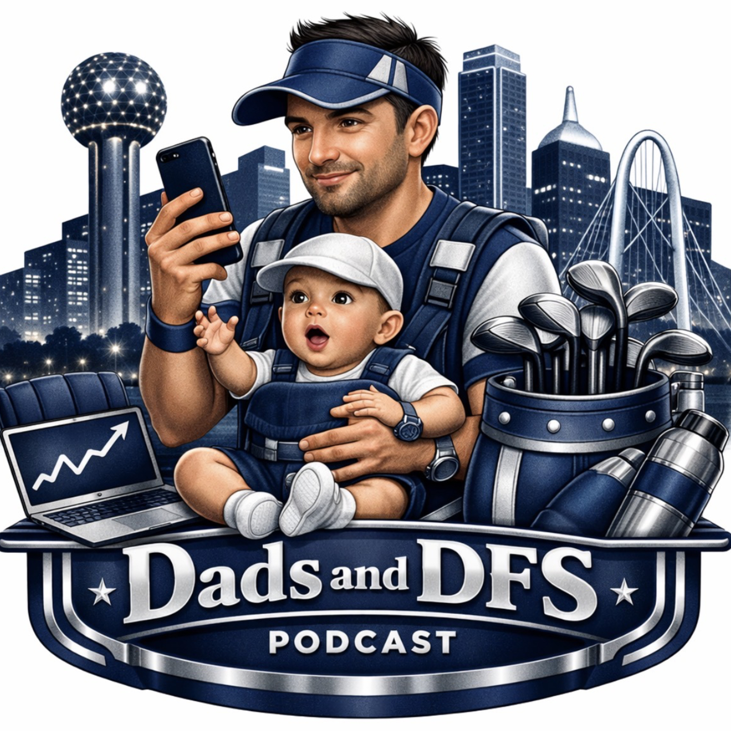 Dads and DFS Golf podcast artwork